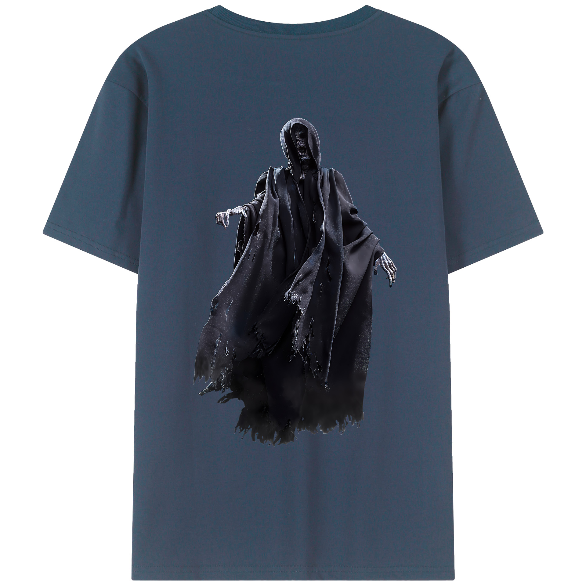 （画像用） Harry Potter ハリー・ポッターシリーズ 綿100％ メンズ半袖Tシャツ（バックプリント） 通気性