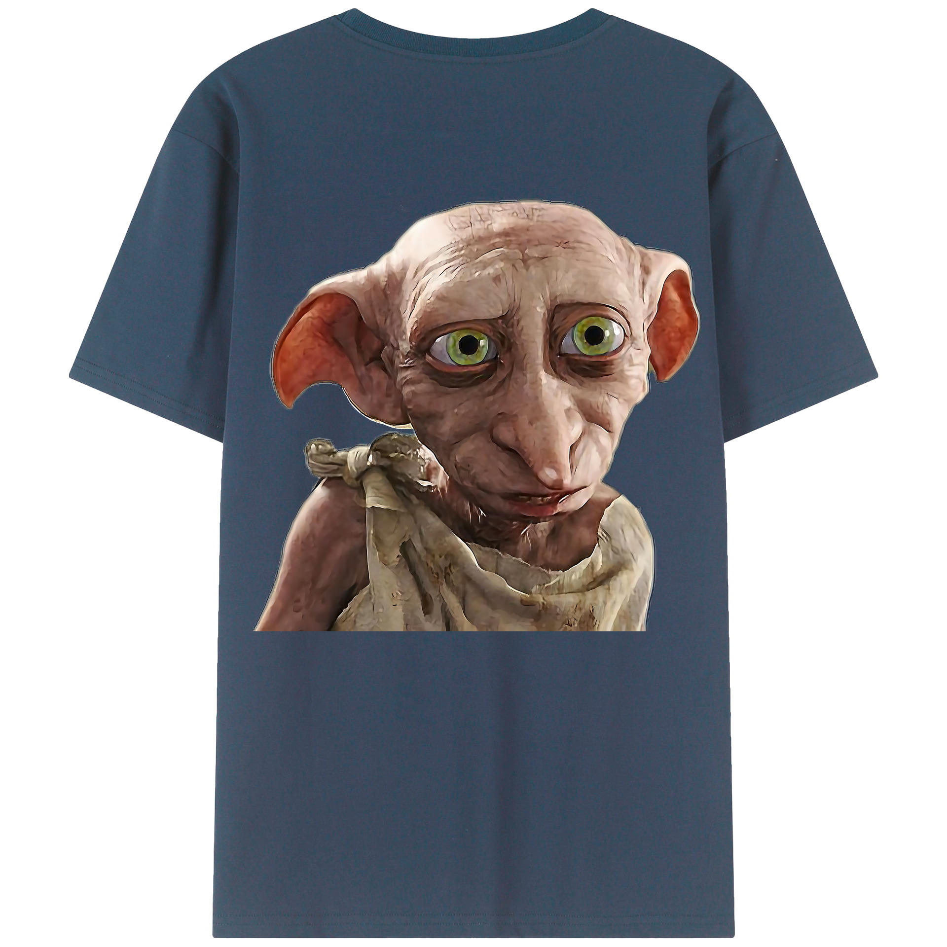 （画像用） Harry Potter ハリー・ポッターシリーズ 綿100％ メンズ半袖Tシャツ（バックプリント） 通気性