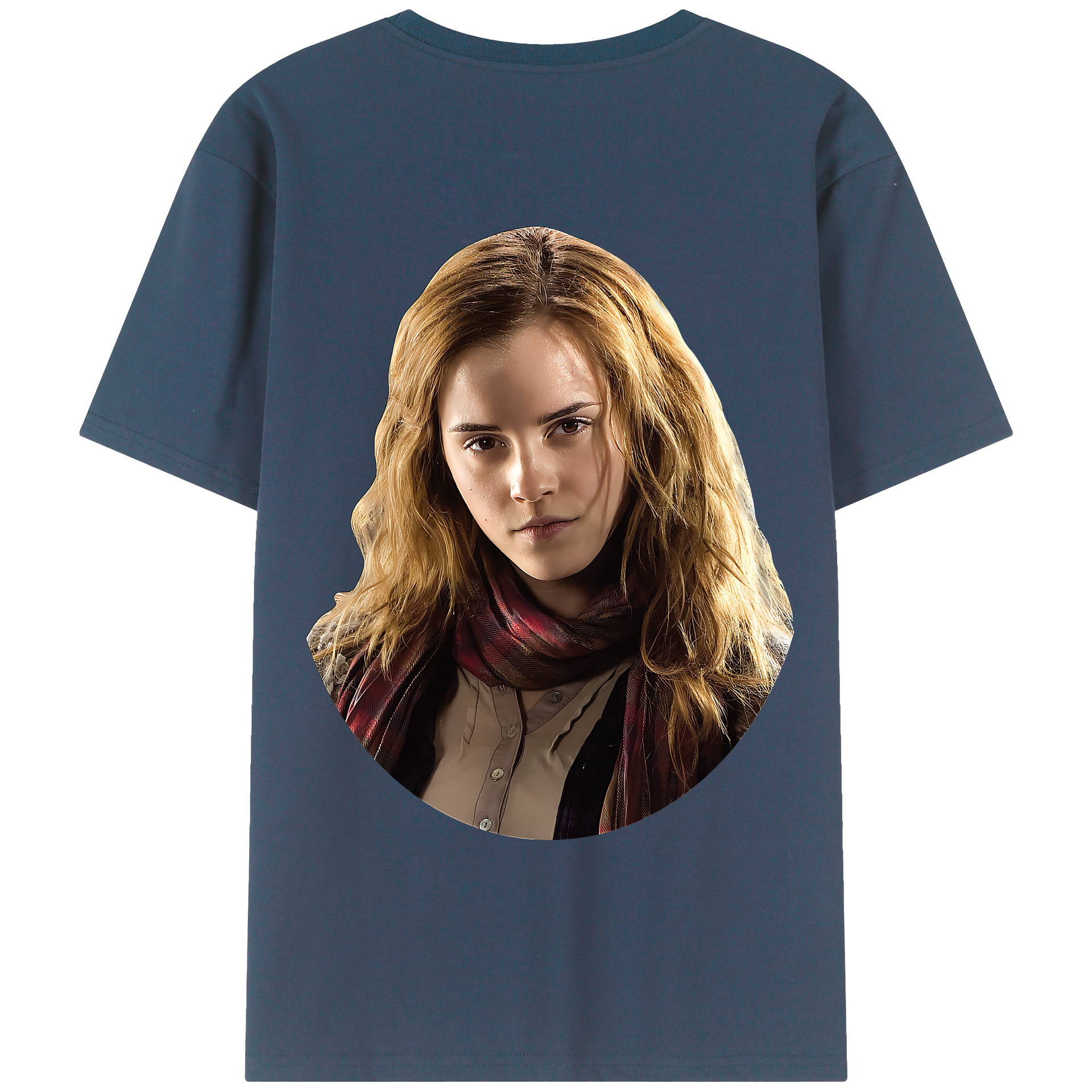 （画像用） Harry Potter ハリー・ポッターシリーズ 綿100％ メンズ半袖Tシャツ（バックプリント） 通気性