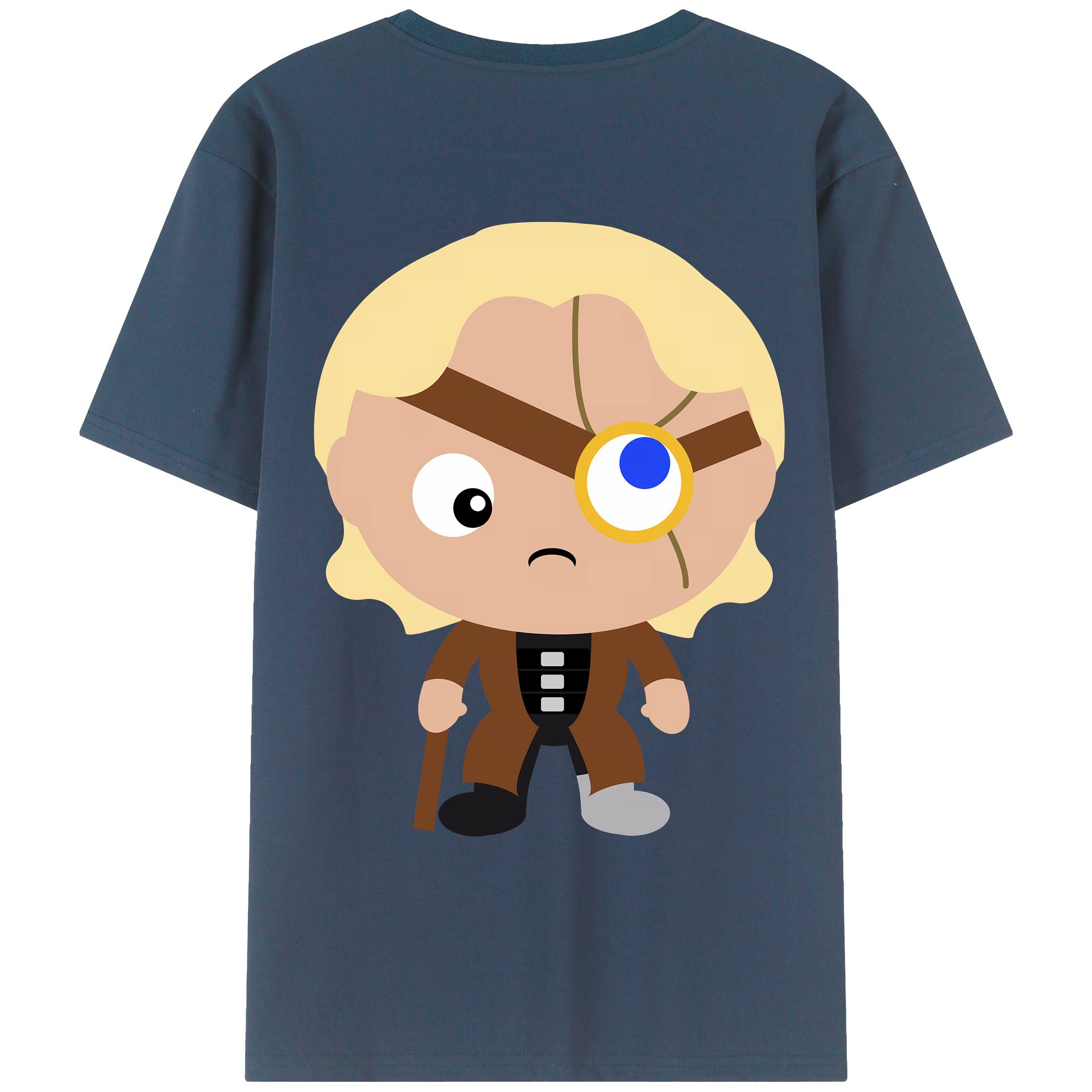 （画像用） Harry Potter ハリー・ポッターシリーズ 綿100％ メンズ半袖Tシャツ（バックプリント） 通気性