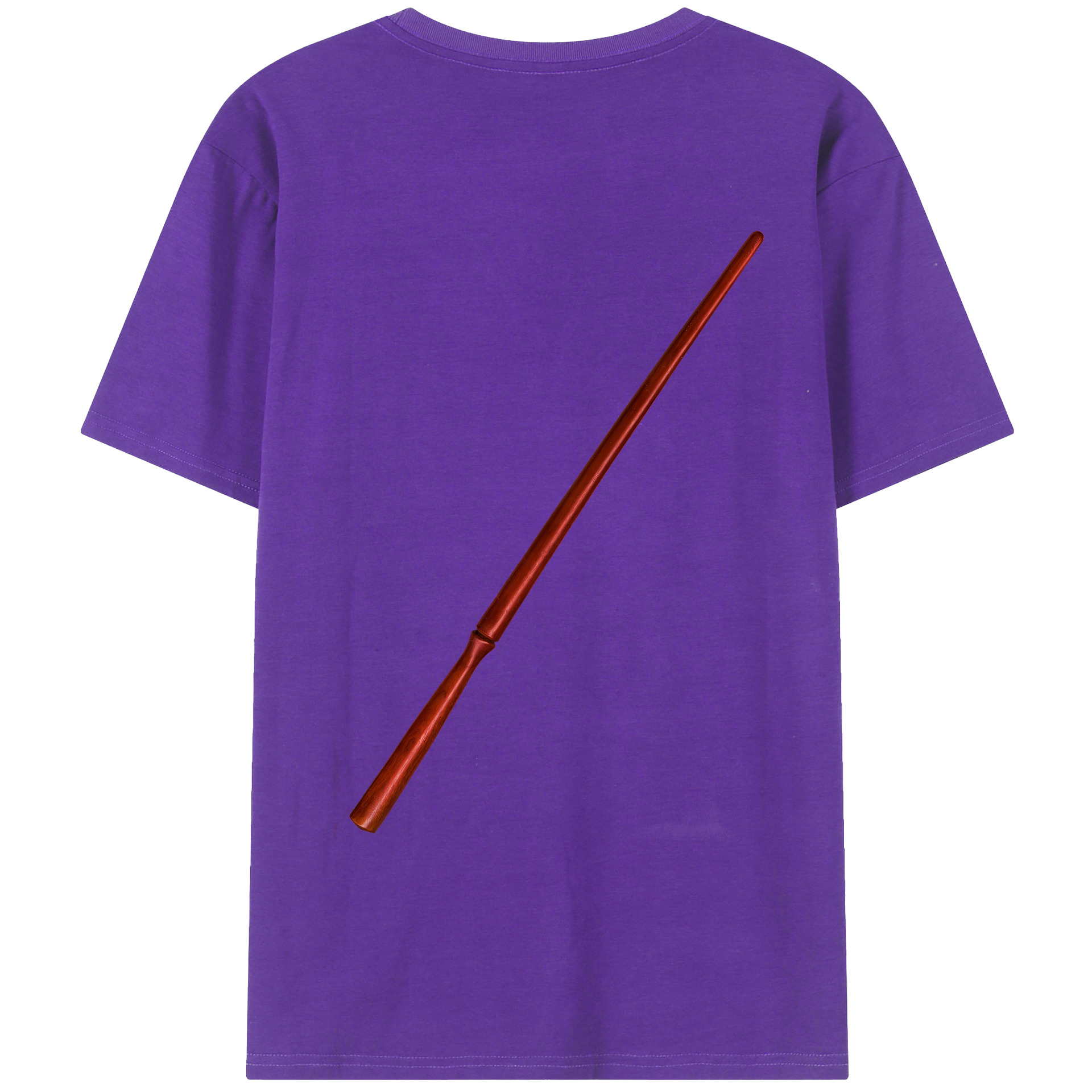 （画像用） Harry Potter ハリー・ポッターシリーズ 綿100％ メンズ半袖Tシャツ（バックプリント） 通気性