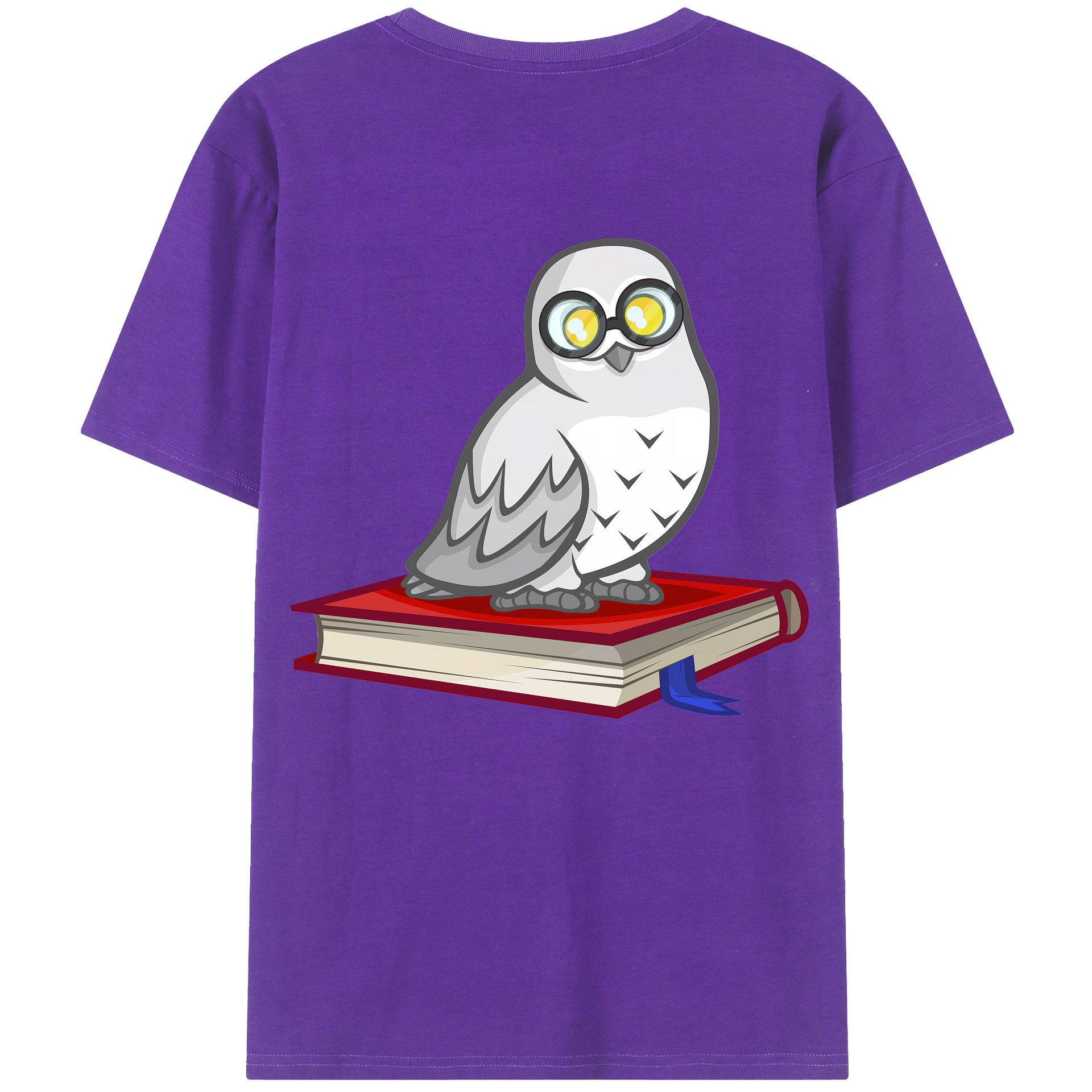 （画像用） Harry Potter ハリー・ポッターシリーズ 綿100％ メンズ半袖Tシャツ（バックプリント） 通気性