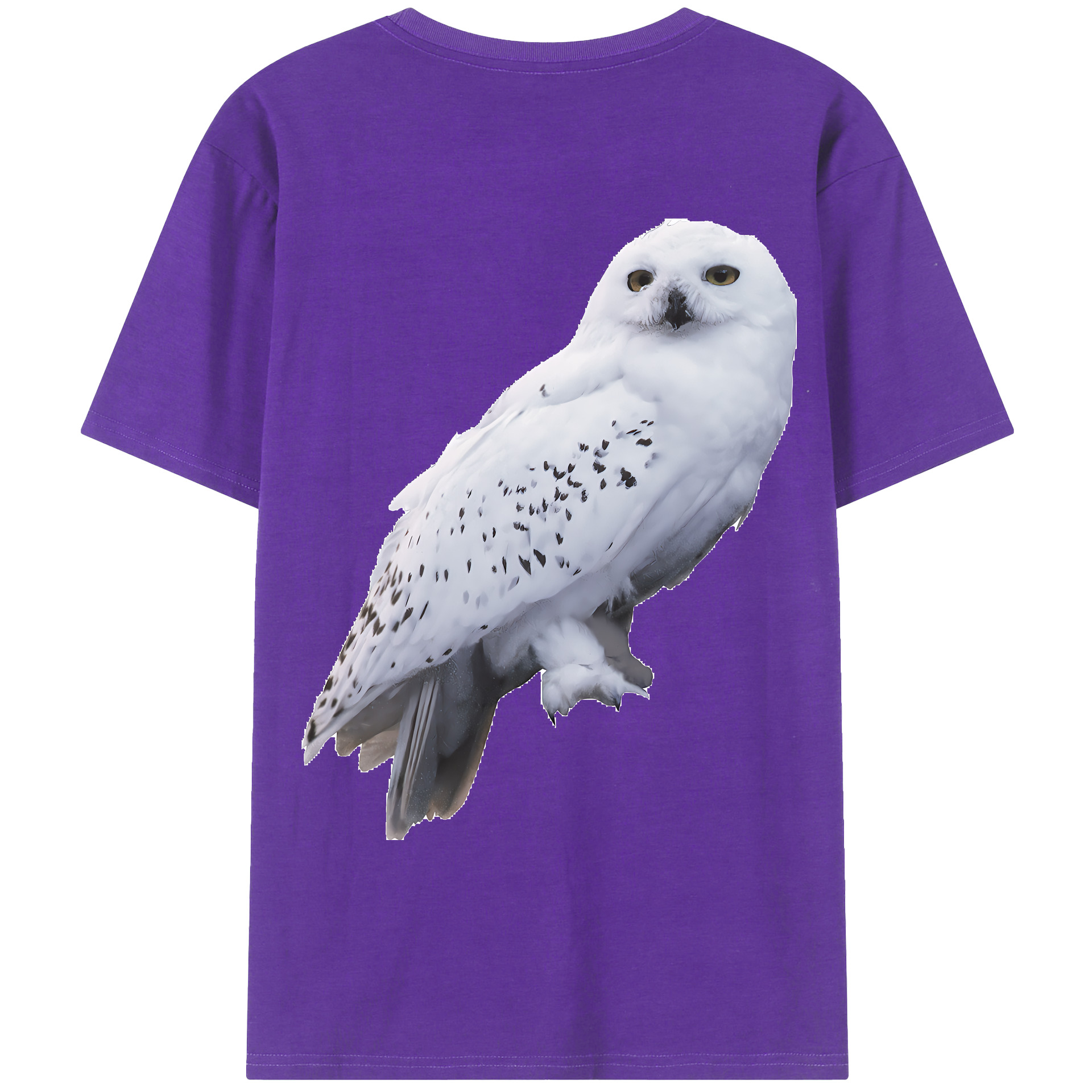 （画像用） Harry Potter ハリー・ポッターシリーズ 綿100％ メンズ半袖Tシャツ（バックプリント） 通気性