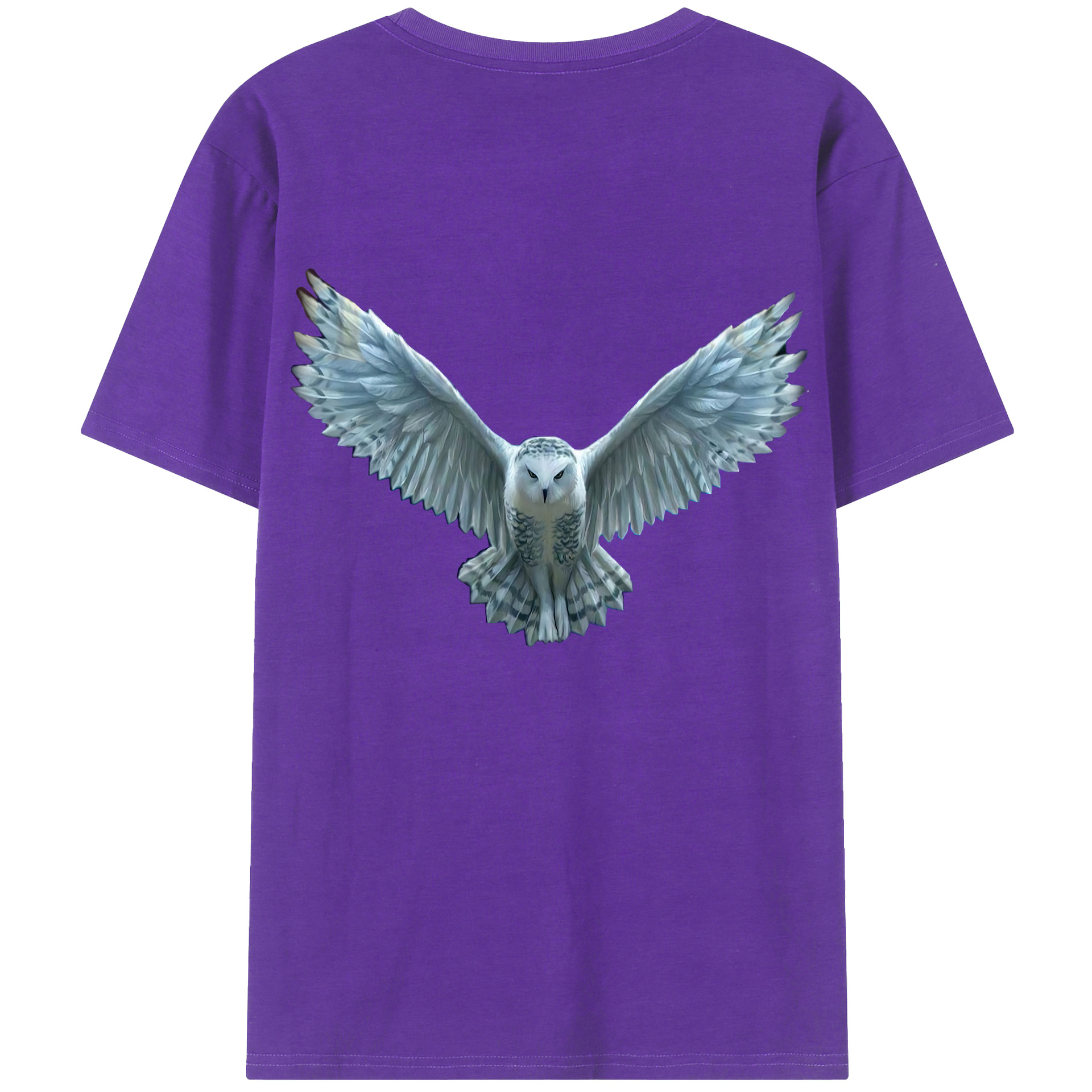 （画像用） Harry Potter ハリー・ポッターシリーズ 綿100％ メンズ半袖Tシャツ（バックプリント） 通気性