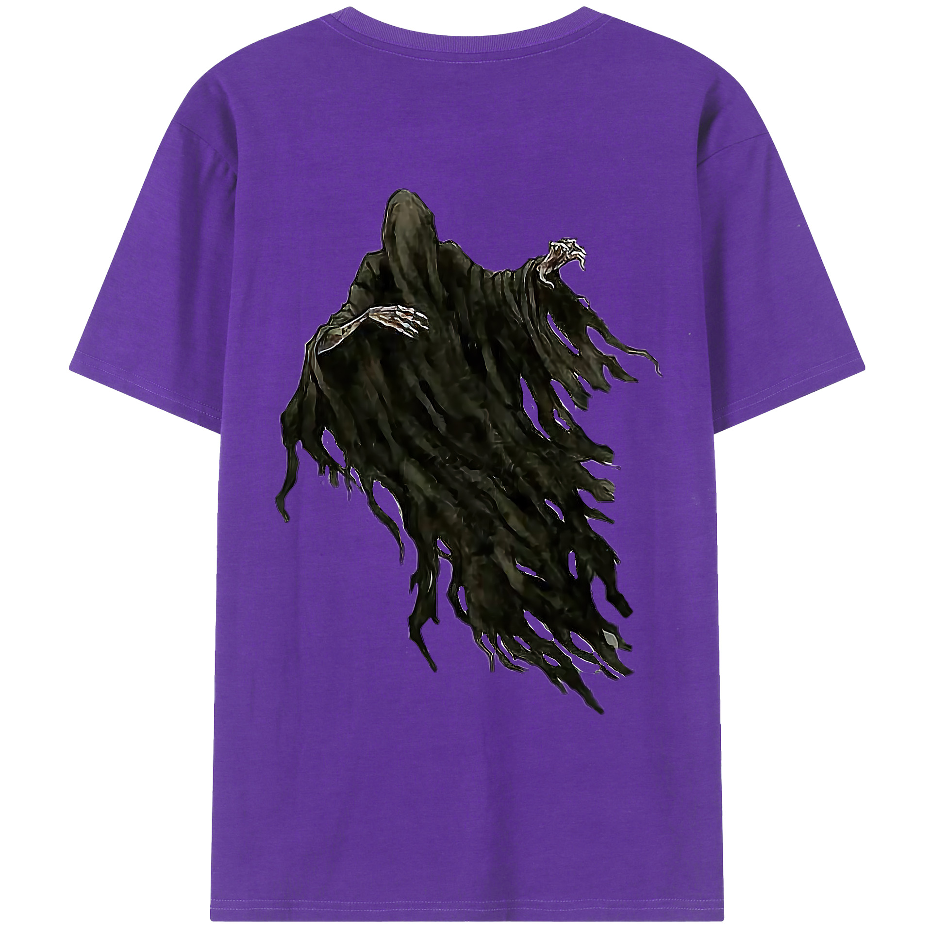 （画像用） Harry Potter ハリー・ポッターシリーズ 綿100％ メンズ半袖Tシャツ（バックプリント） 通気性