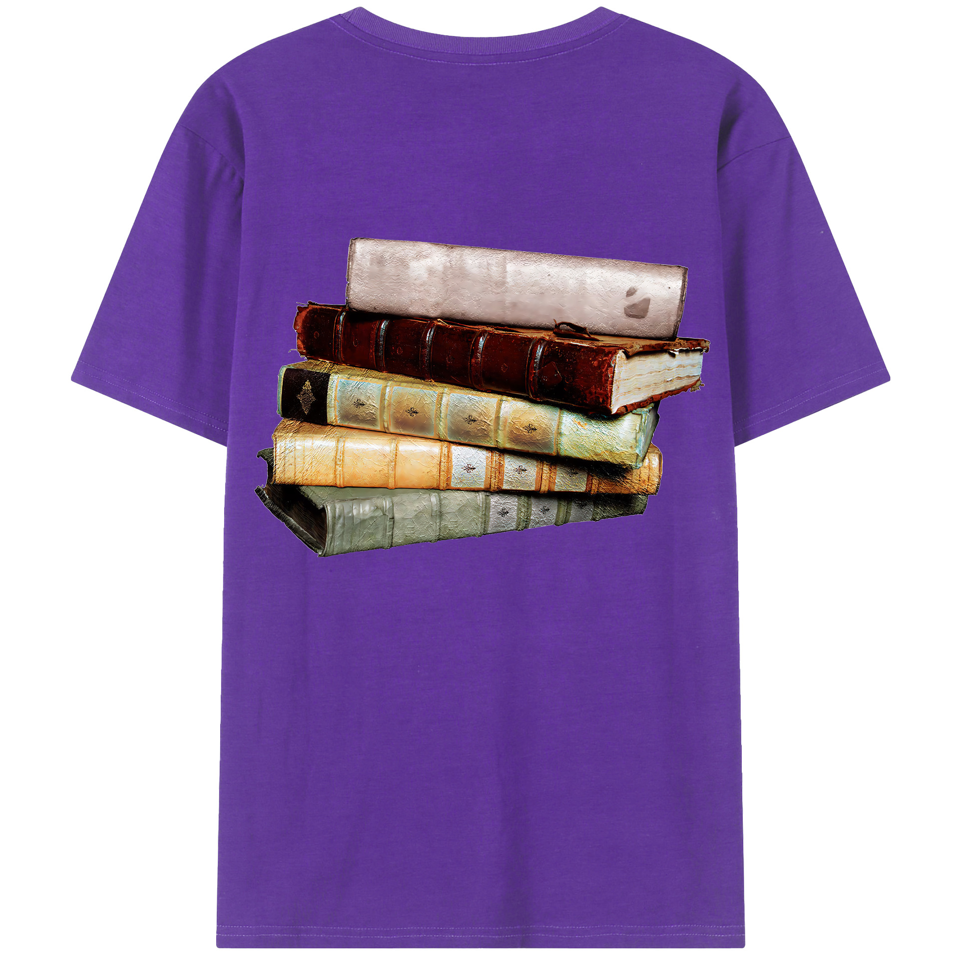（画像用） Harry Potter ハリー・ポッターシリーズ 綿100％ メンズ半袖Tシャツ（バックプリント） 通気性