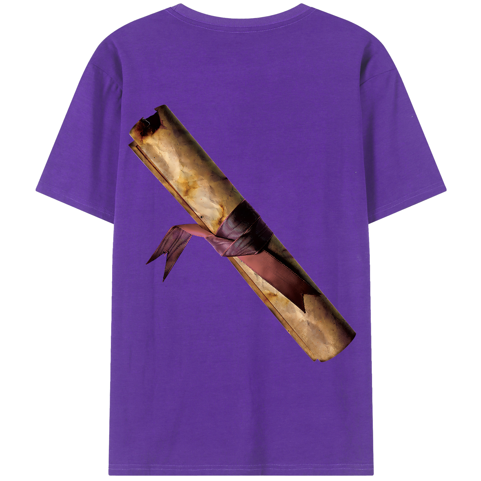 （画像用） Harry Potter ハリー・ポッターシリーズ 綿100％ メンズ半袖Tシャツ（バックプリント） 通気性