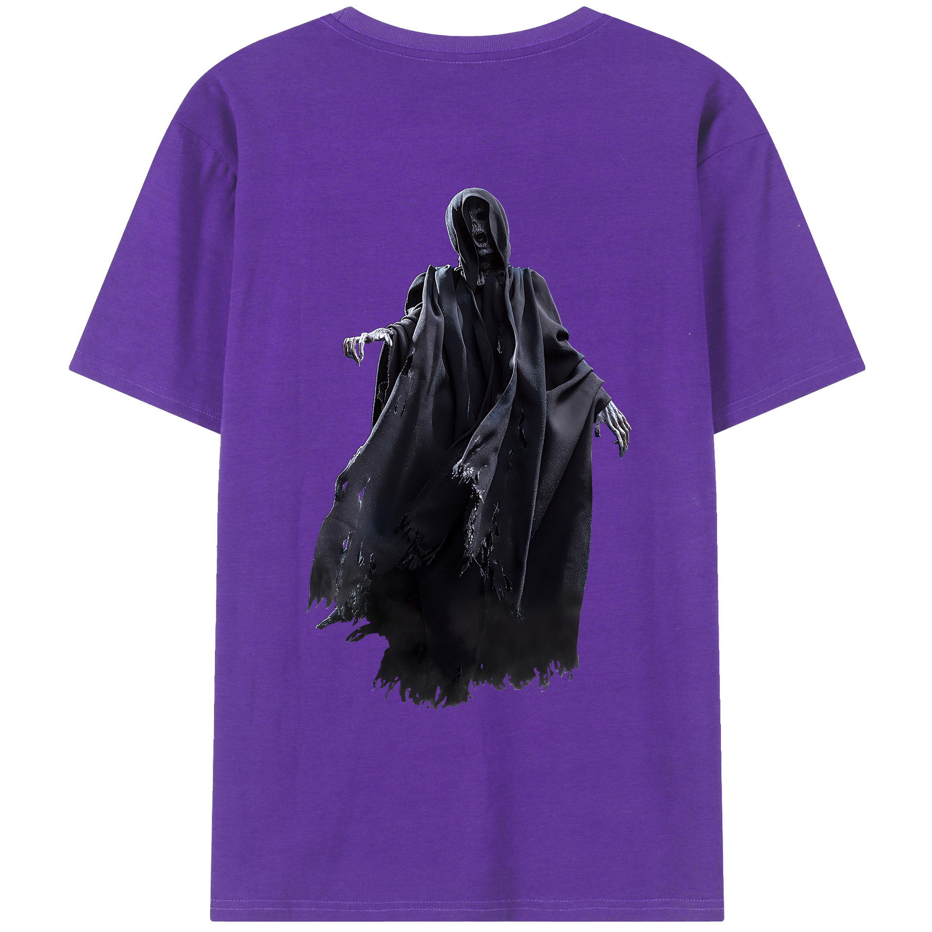 （画像用） Harry Potter ハリー・ポッターシリーズ 綿100％ メンズ半袖Tシャツ（バックプリント） 通気性