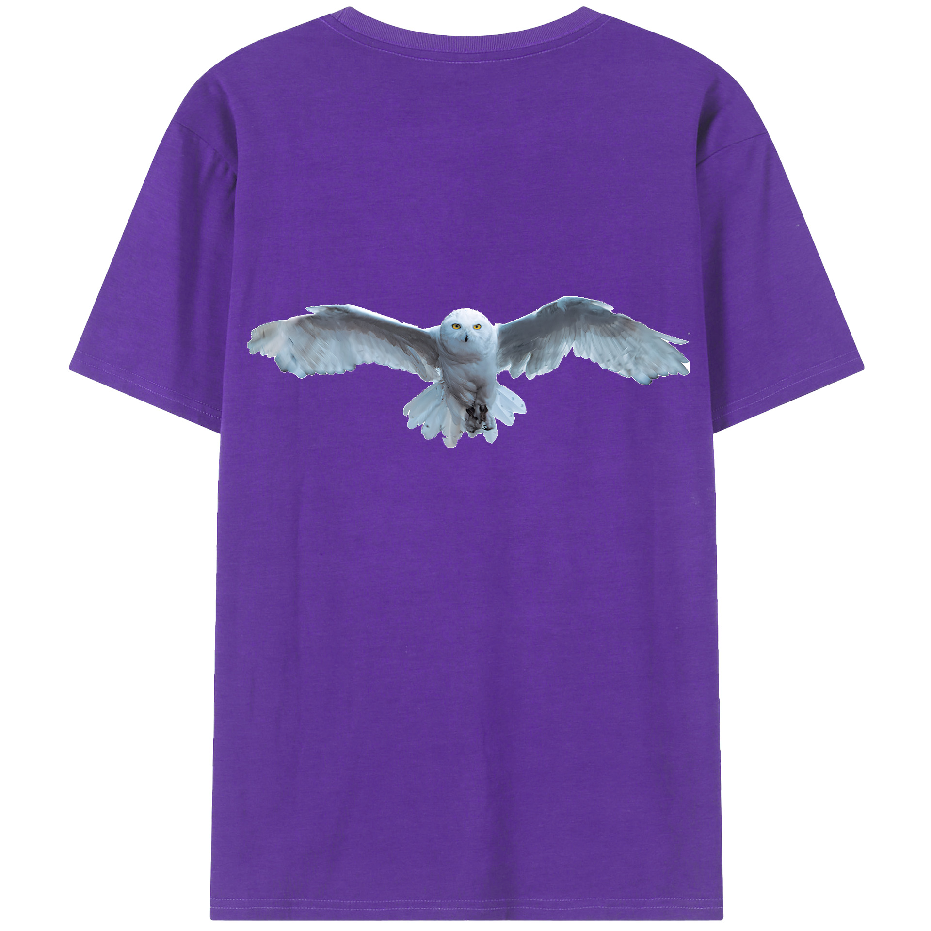 （画像用） Harry Potter ハリー・ポッターシリーズ 綿100％ メンズ半袖Tシャツ（バックプリント） 通気性