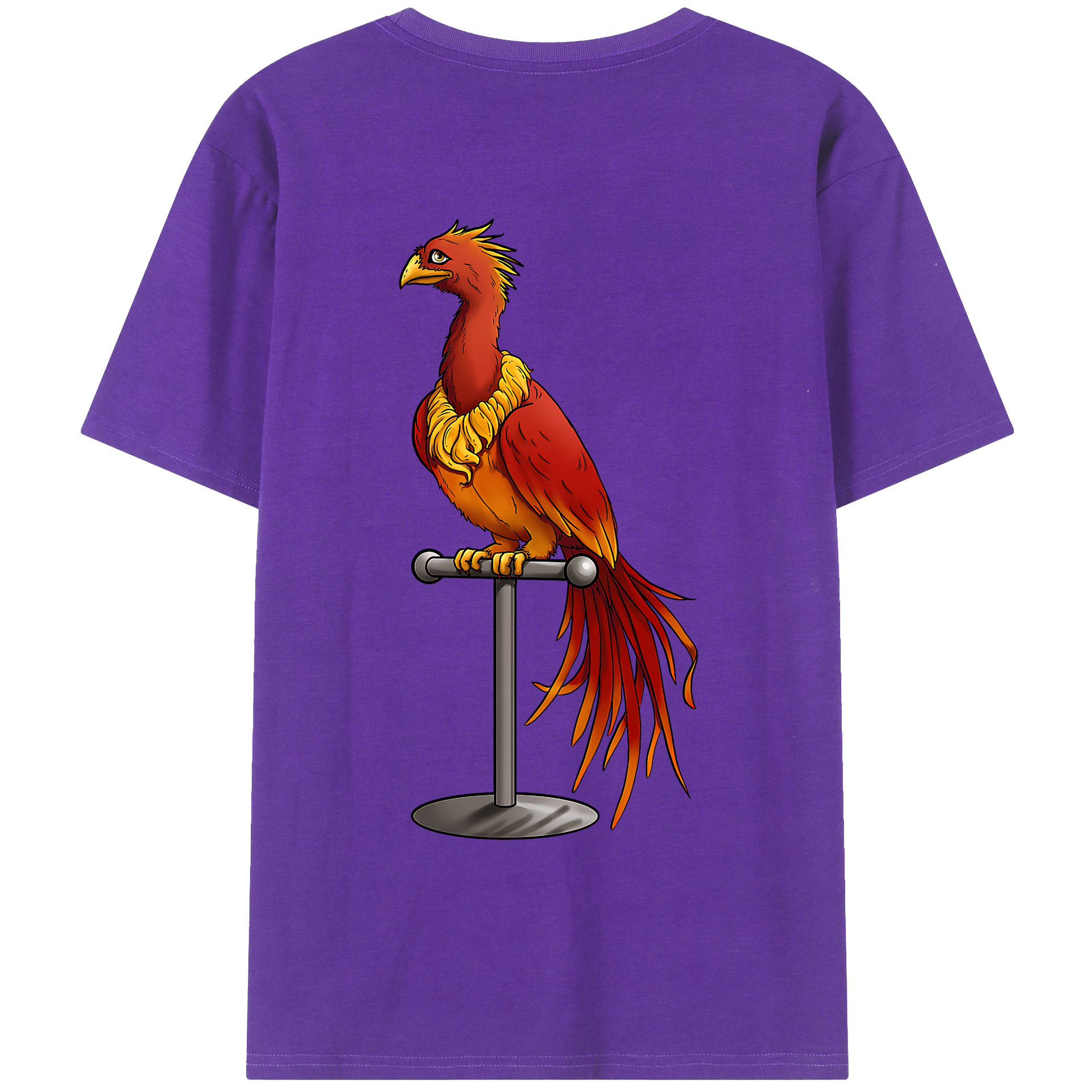 （画像用） Harry Potter ハリー・ポッターシリーズ 綿100％ メンズ半袖Tシャツ（バックプリント） 通気性