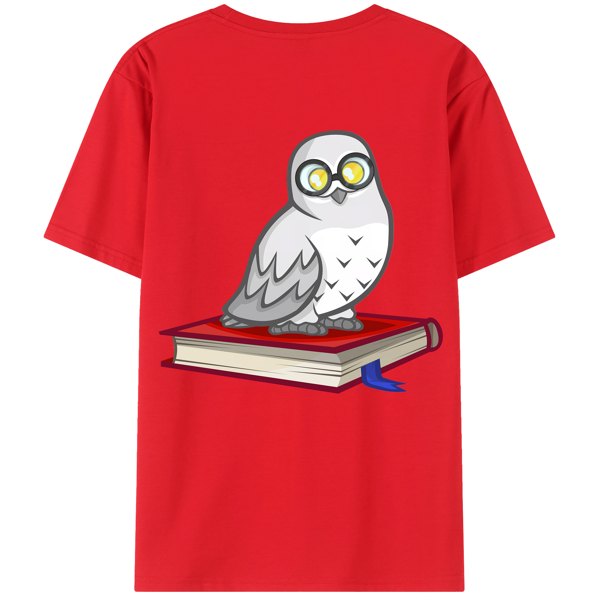 （画像用） Harry Potter ハリー・ポッターシリーズ 綿100％ メンズ半袖Tシャツ（バックプリント） 通気性