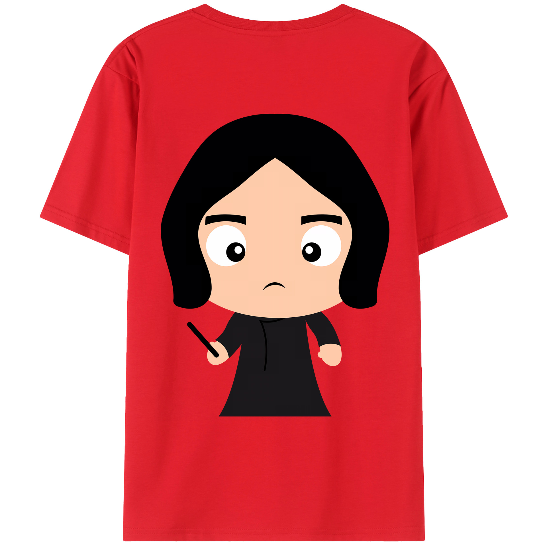 （画像用） Harry Potter ハリー・ポッターシリーズ 綿100％ メンズ半袖Tシャツ（バックプリント） 通気性