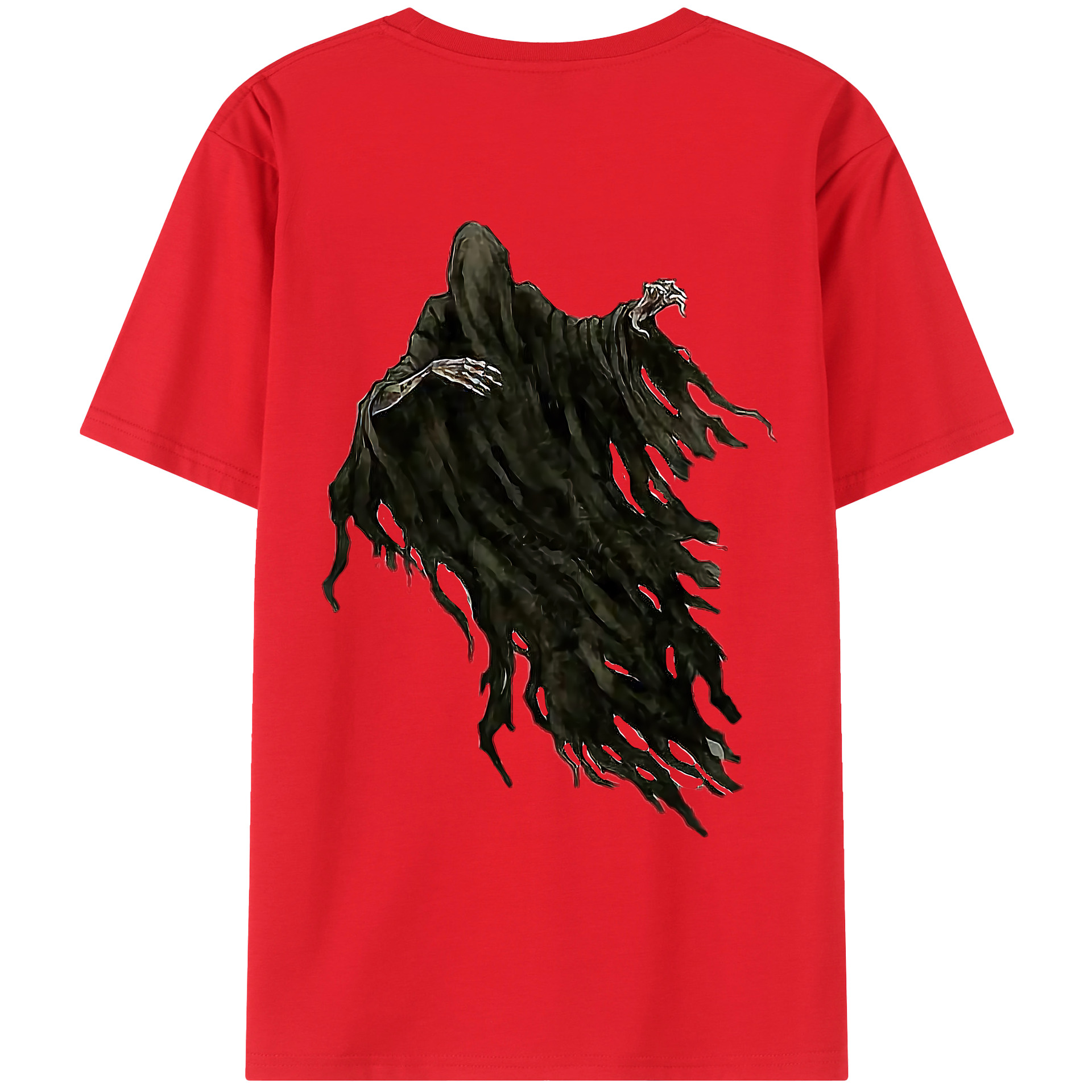 （画像用） Harry Potter ハリー・ポッターシリーズ 綿100％ メンズ半袖Tシャツ（バックプリント） 通気性