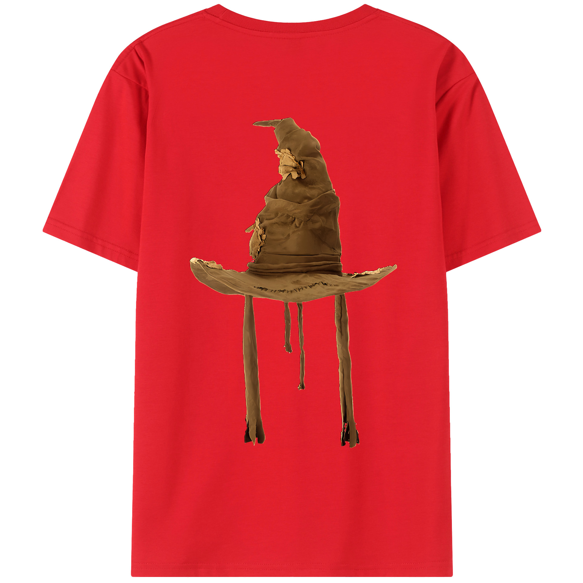 （画像用） Harry Potter ハリー・ポッターシリーズ 綿100％ メンズ半袖Tシャツ（バックプリント） 通気性