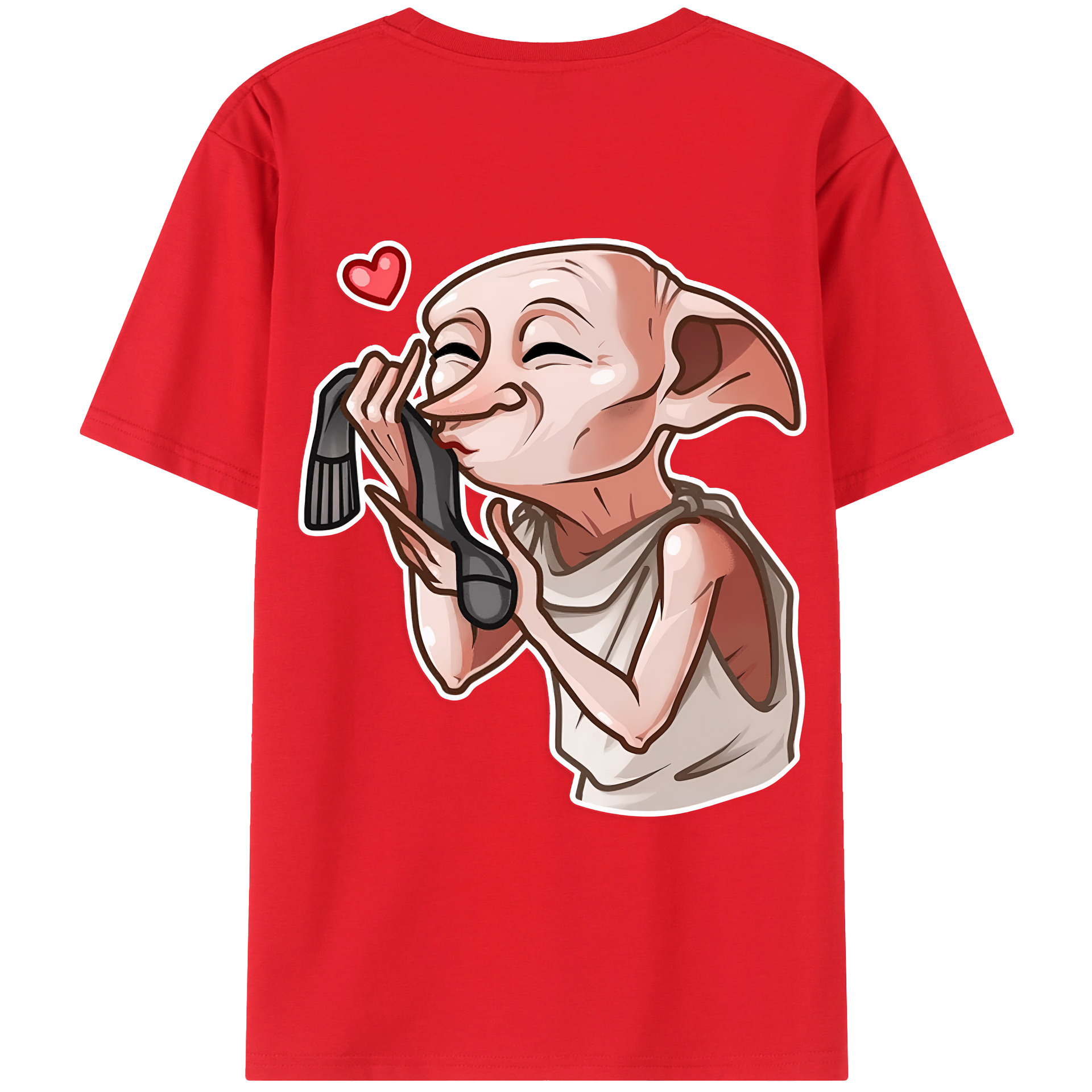 （画像用） Harry Potter ハリー・ポッターシリーズ 綿100％ メンズ半袖Tシャツ（バックプリント） 通気性