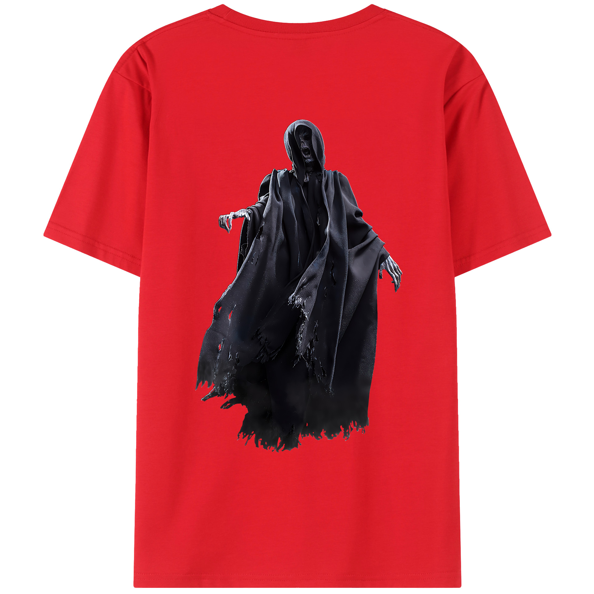 （画像用） Harry Potter ハリー・ポッターシリーズ 綿100％ メンズ半袖Tシャツ（バックプリント） 通気性