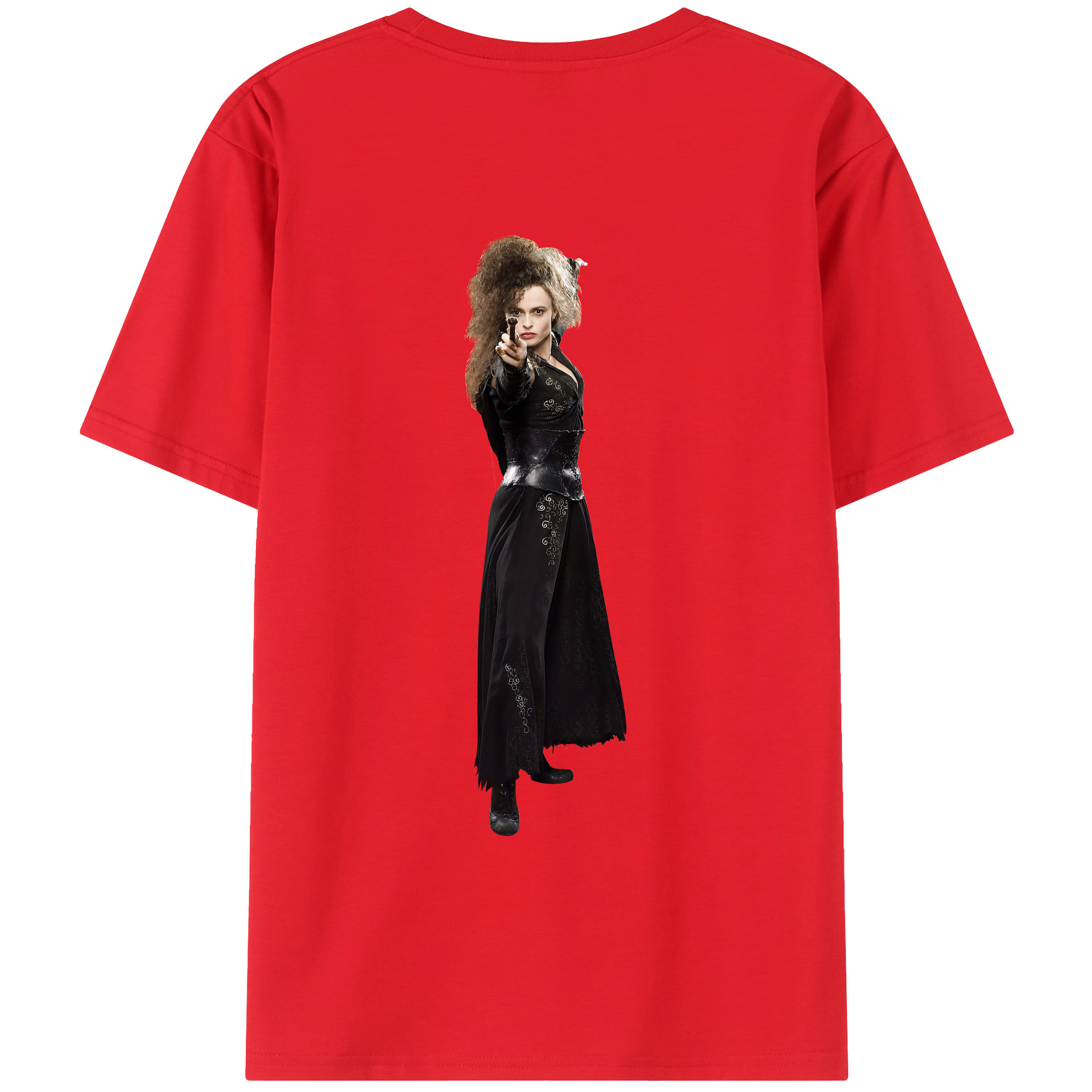 （画像用） Harry Potter ハリー・ポッターシリーズ 綿100％ メンズ半袖Tシャツ（バックプリント） 通気性
