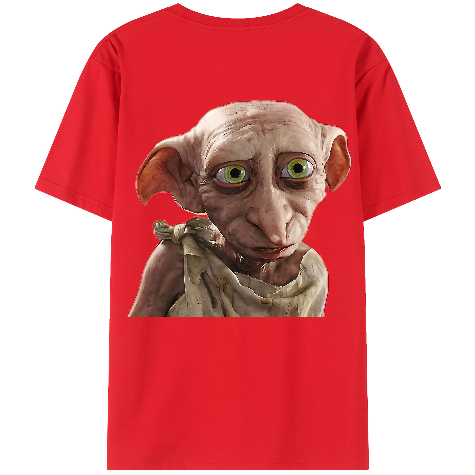 （画像用） Harry Potter ハリー・ポッターシリーズ 綿100％ メンズ半袖Tシャツ（バックプリント） 通気性