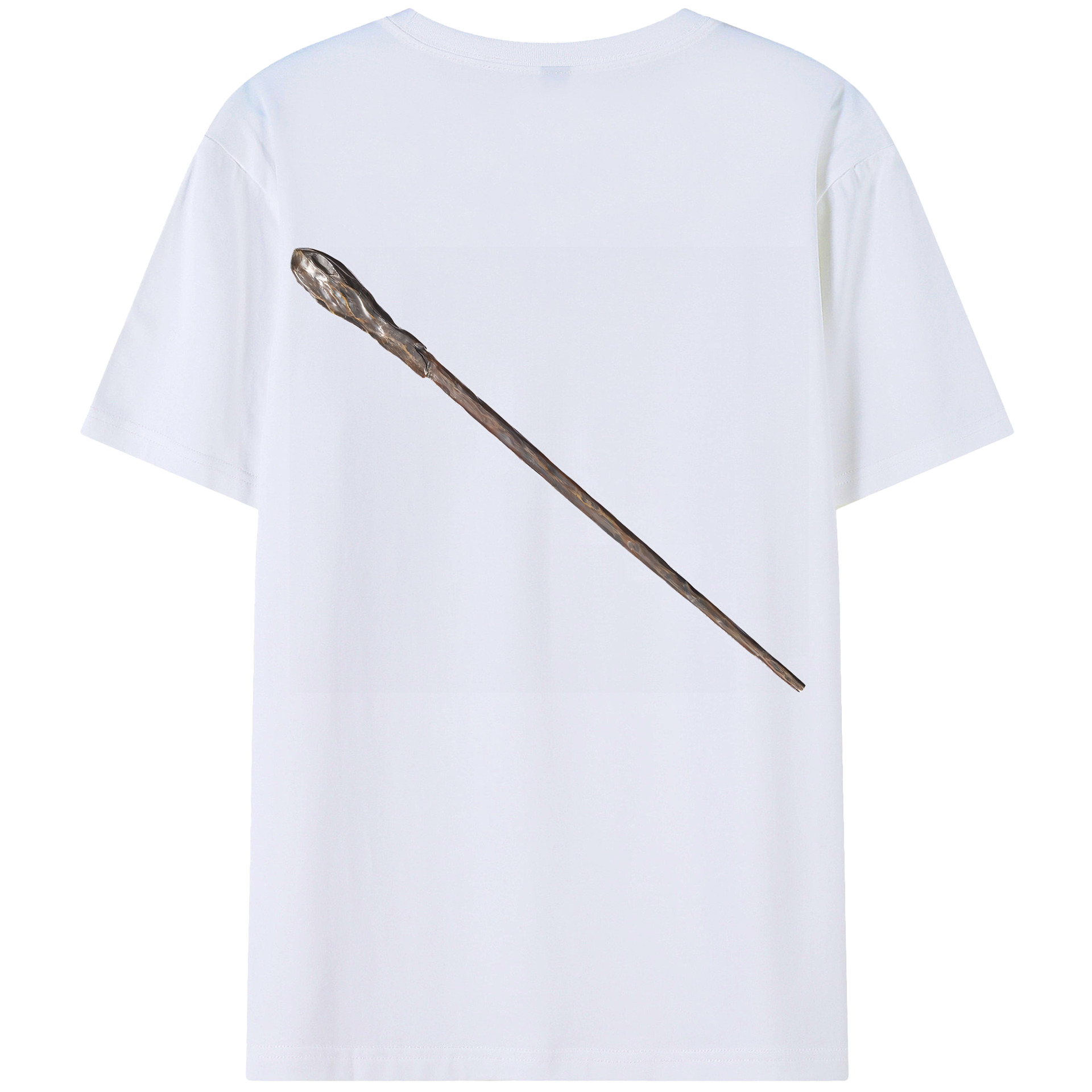 （画像用） Harry Potter ハリー・ポッターシリーズ 綿100％ メンズ半袖Tシャツ（バックプリント） 通気性