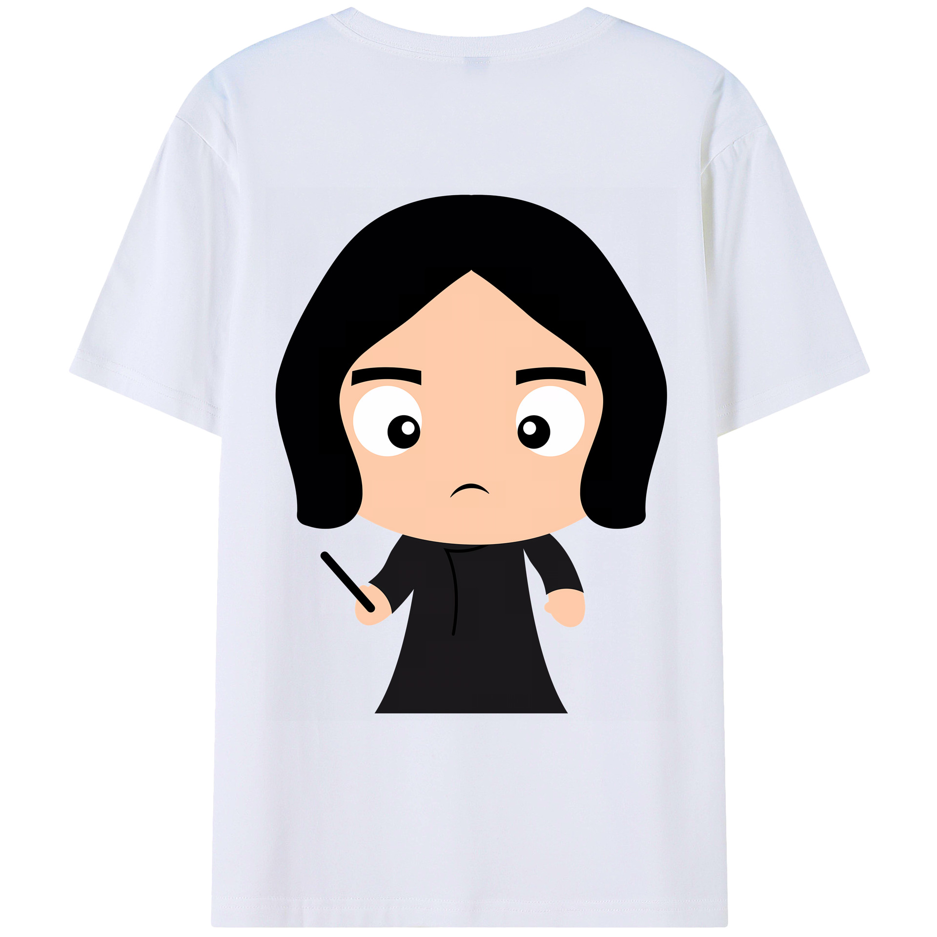 （画像用） Harry Potter ハリー・ポッターシリーズ 綿100％ メンズ半袖Tシャツ（バックプリント） 通気性