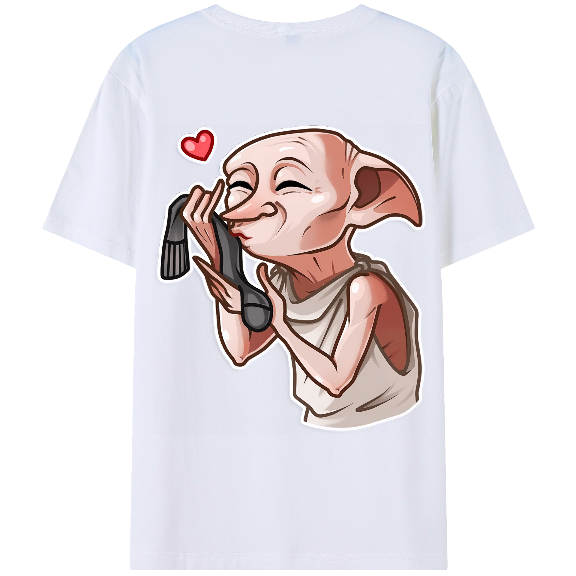 （画像用） Harry Potter ハリー・ポッターシリーズ 綿100％ メンズ半袖Tシャツ（バックプリント） 通気性