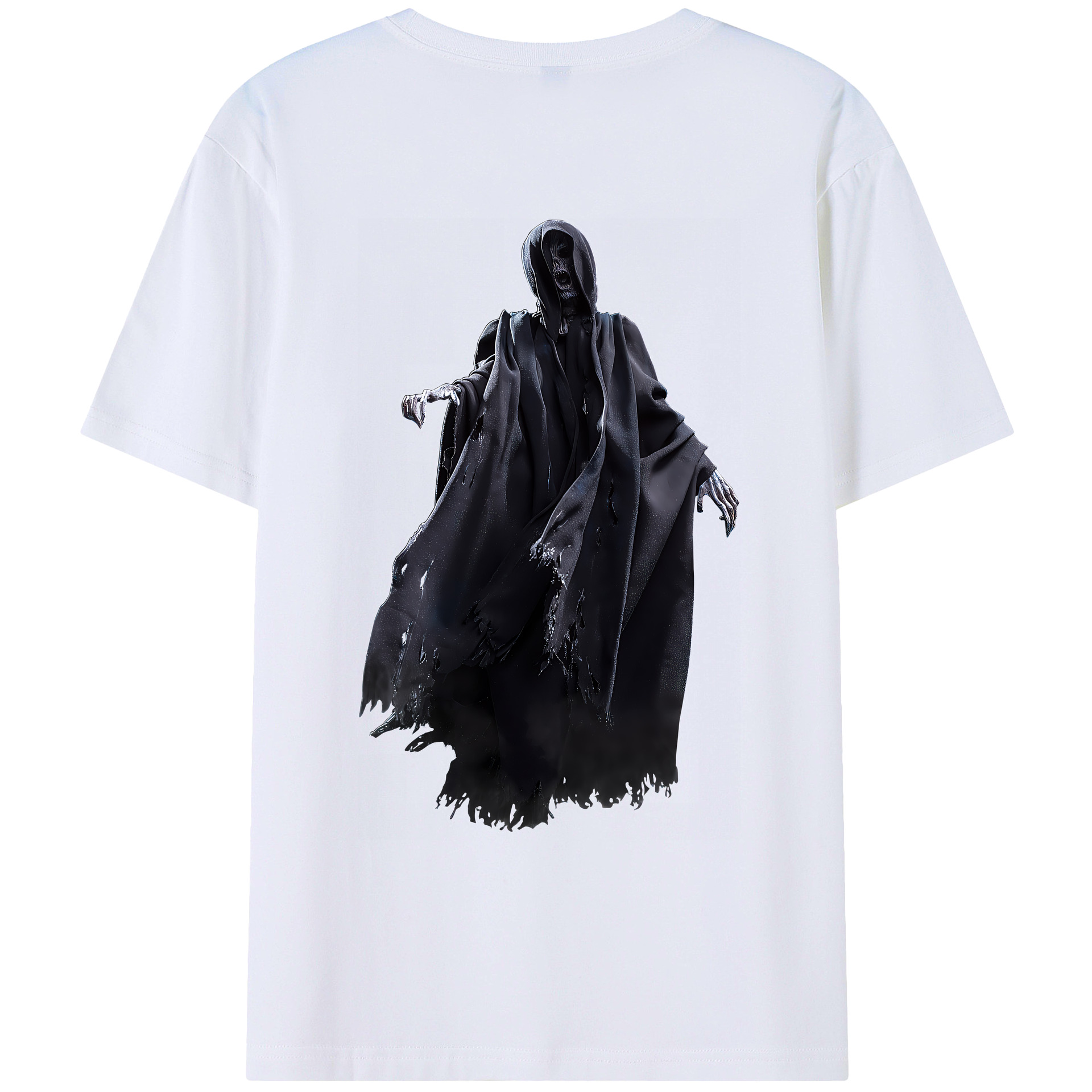 （画像用） Harry Potter ハリー・ポッターシリーズ 綿100％ メンズ半袖Tシャツ（バックプリント） 通気性
