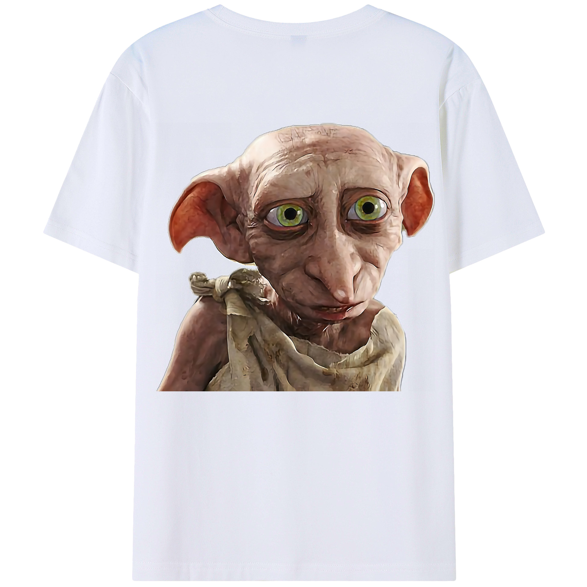 （画像用） Harry Potter ハリー・ポッターシリーズ 綿100％ メンズ半袖Tシャツ（バックプリント） 通気性
