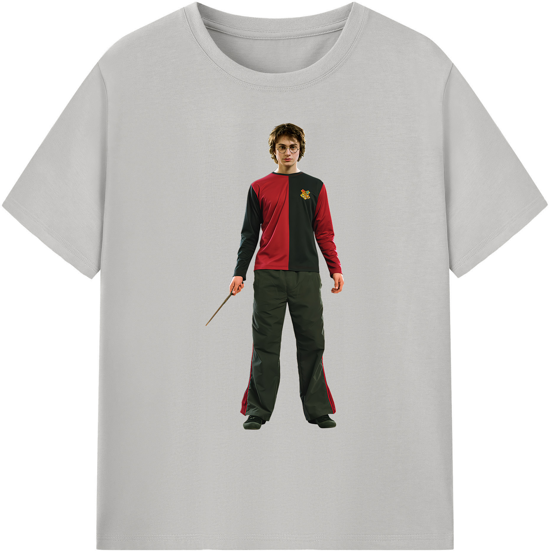 （画像用） Harry Potter ハリー・ポッターシリーズ 綿100％ メンズ半袖Tシャツ｜肌触りやわらか＆通気性