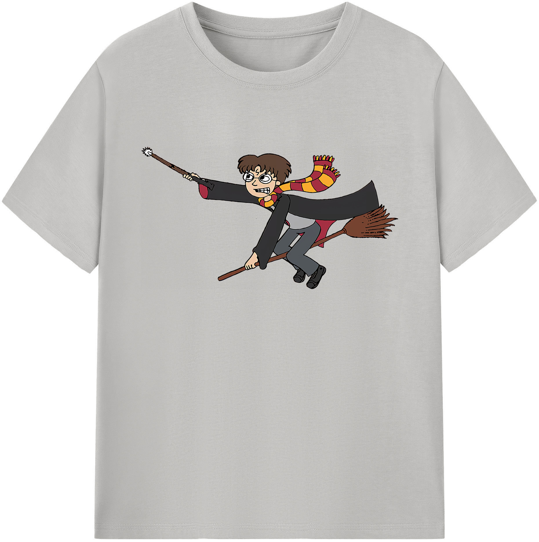 （画像用） Harry Potter ハリー・ポッターシリーズ 綿100％ メンズ半袖Tシャツ｜肌触りやわらか＆通気性