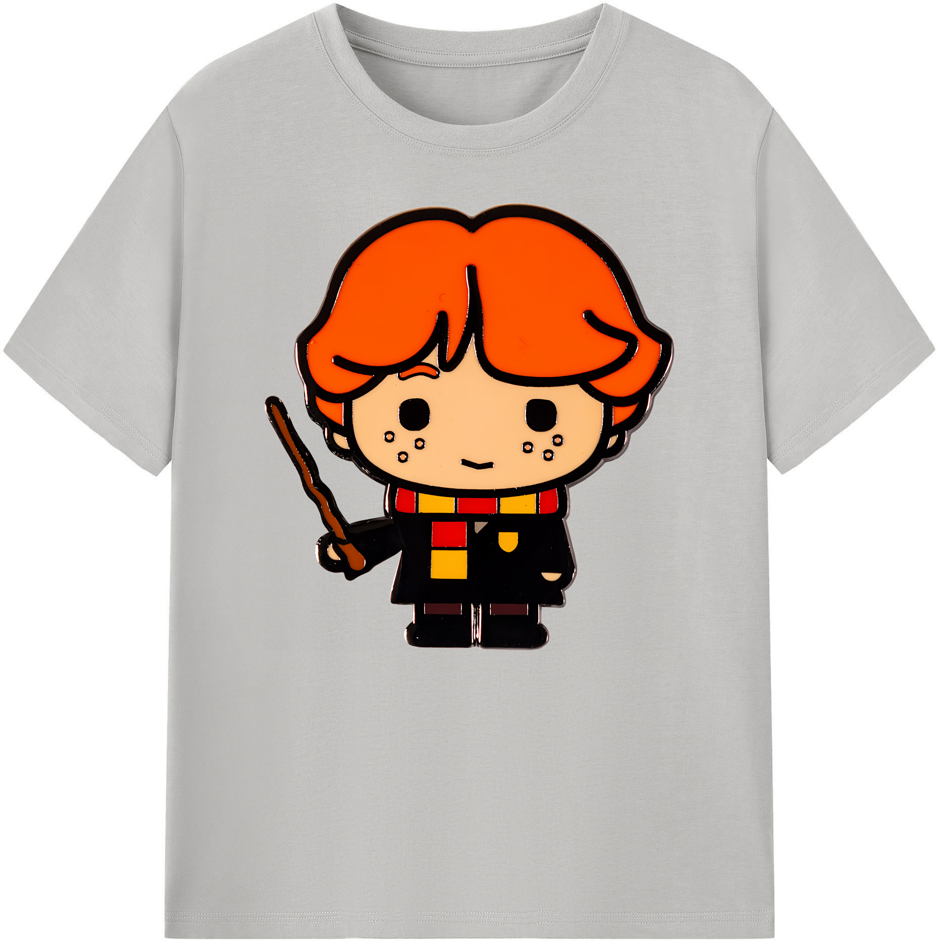 （画像用） Harry Potter ハリー・ポッターシリーズ 綿100％ メンズ半袖Tシャツ｜肌触りやわらか＆通気性