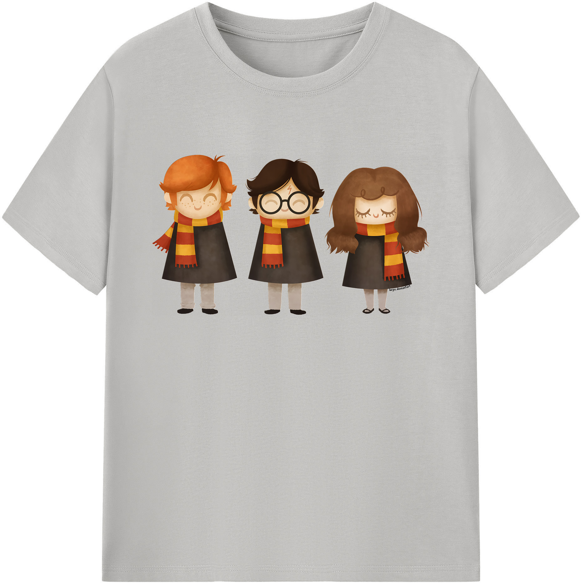 （画像用） Harry Potter ハリー・ポッターシリーズ 綿100％ メンズ半袖Tシャツ｜肌触りやわらか＆通気性