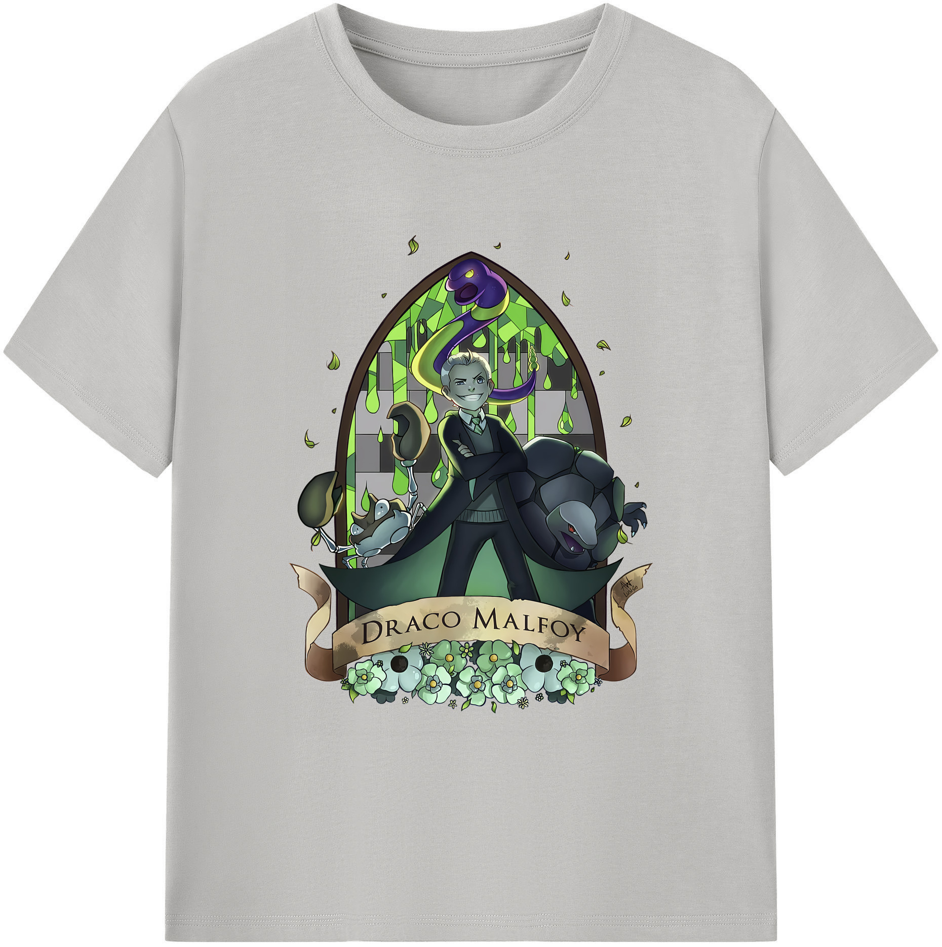 （画像用） Harry Potter ハリー・ポッターシリーズ 綿100％ メンズ半袖Tシャツ｜肌触りやわらか＆通気性