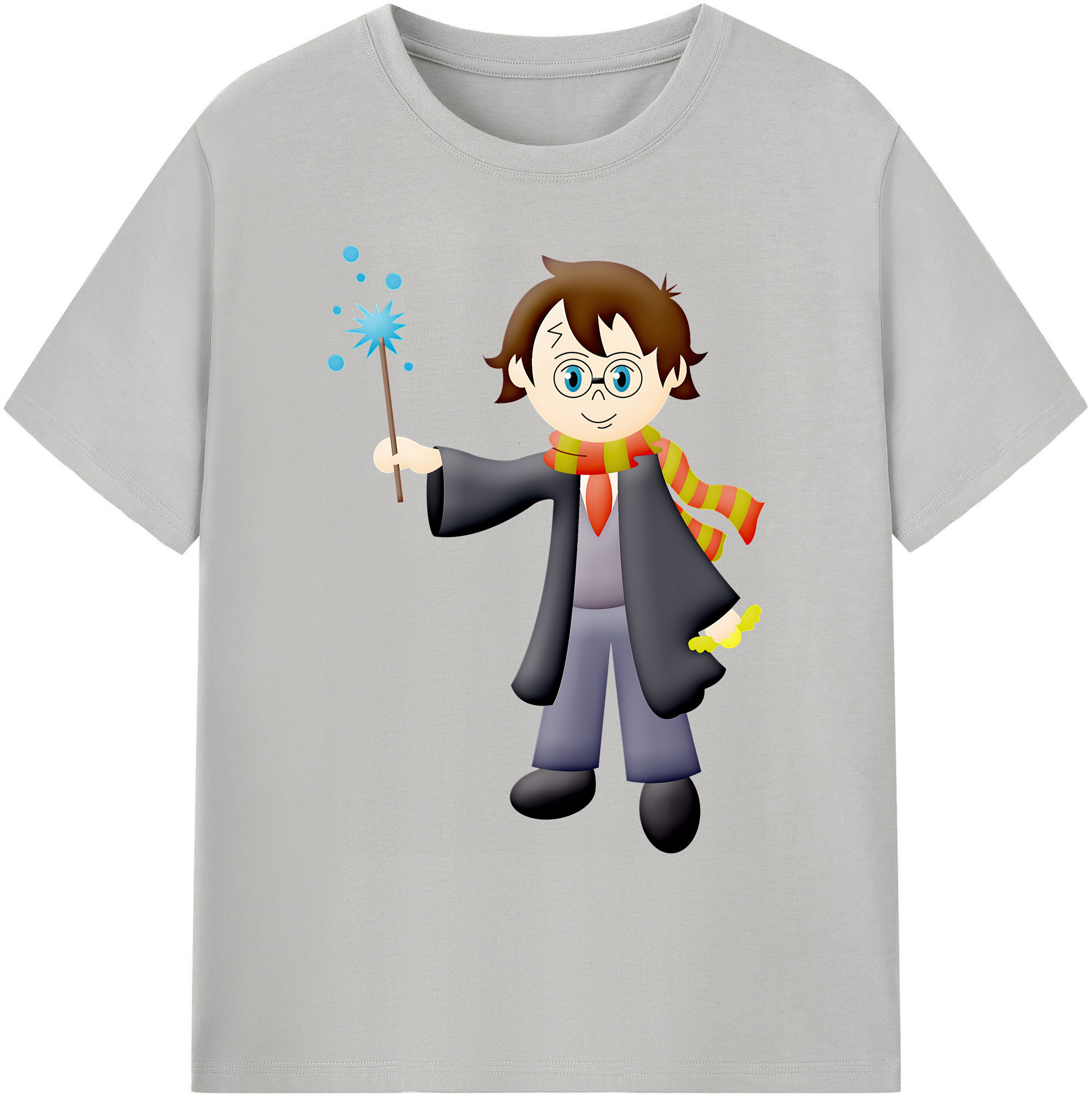（画像用） Harry Potter ハリー・ポッターシリーズ 綿100％ メンズ半袖Tシャツ｜肌触りやわらか＆通気性