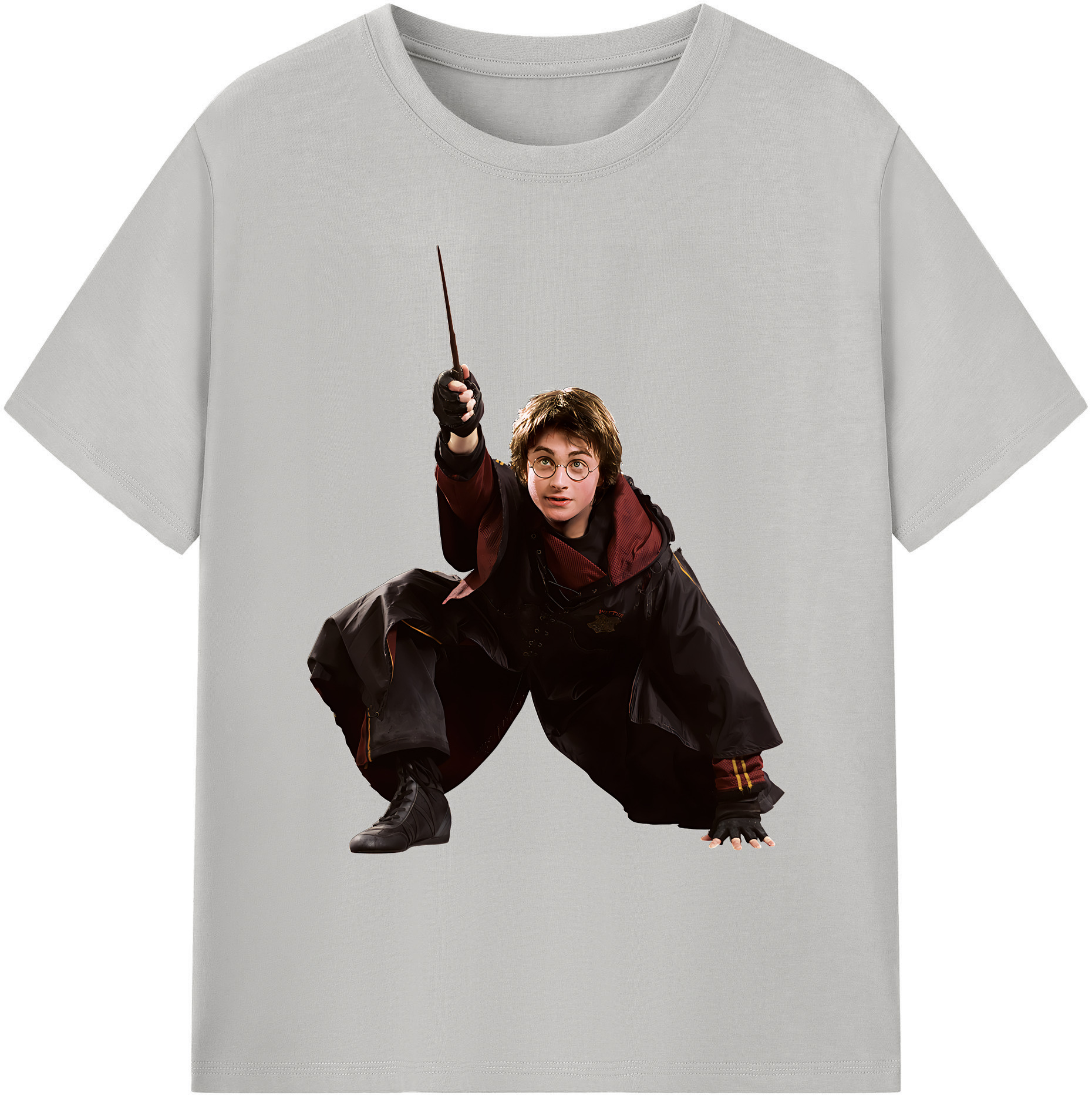 （画像用） Harry Potter ハリー・ポッターシリーズ 綿100％ メンズ半袖Tシャツ｜肌触りやわらか＆通気性