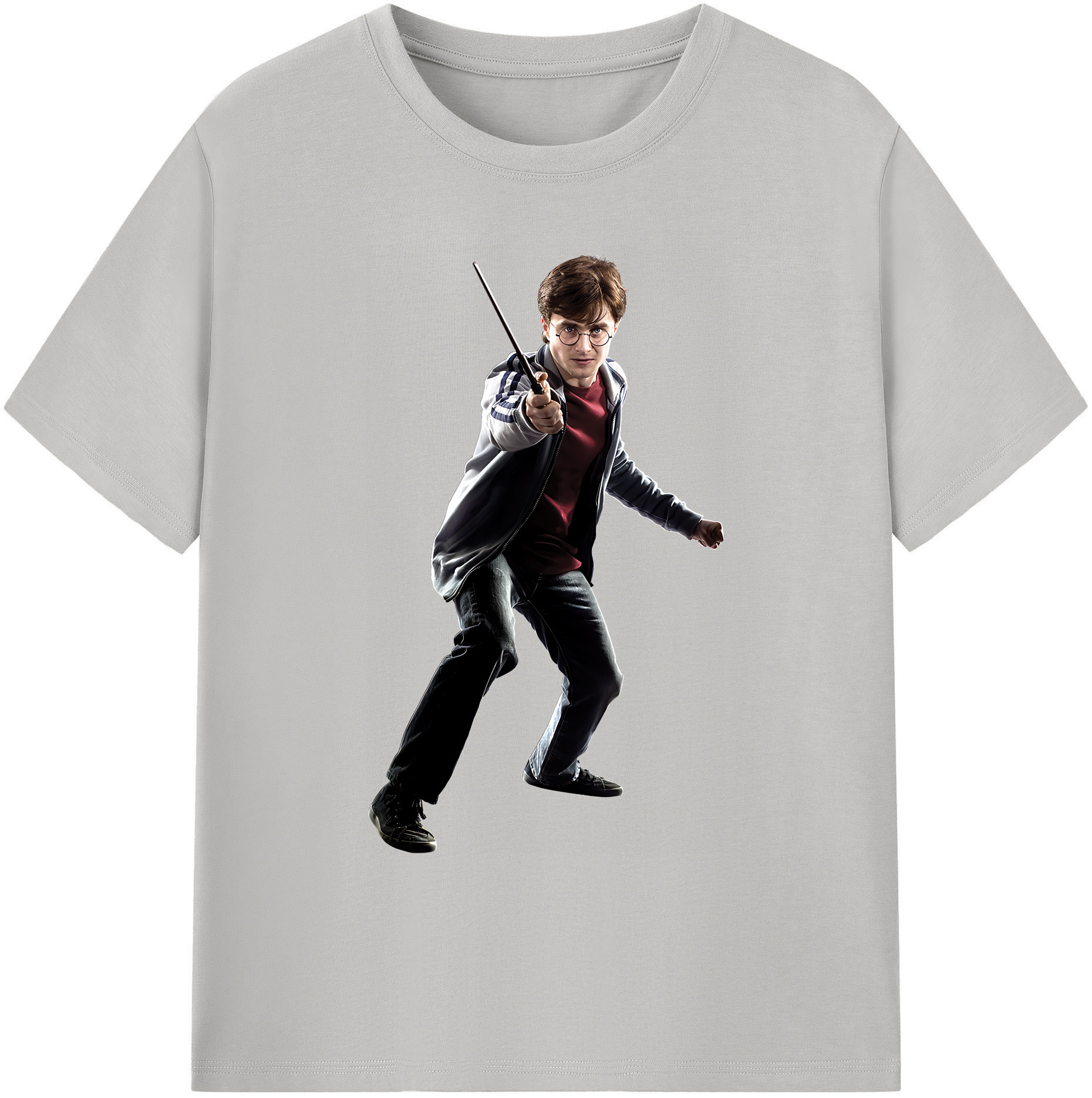 （画像用） Harry Potter ハリー・ポッターシリーズ 綿100％ メンズ半袖Tシャツ｜肌触りやわらか＆通気性