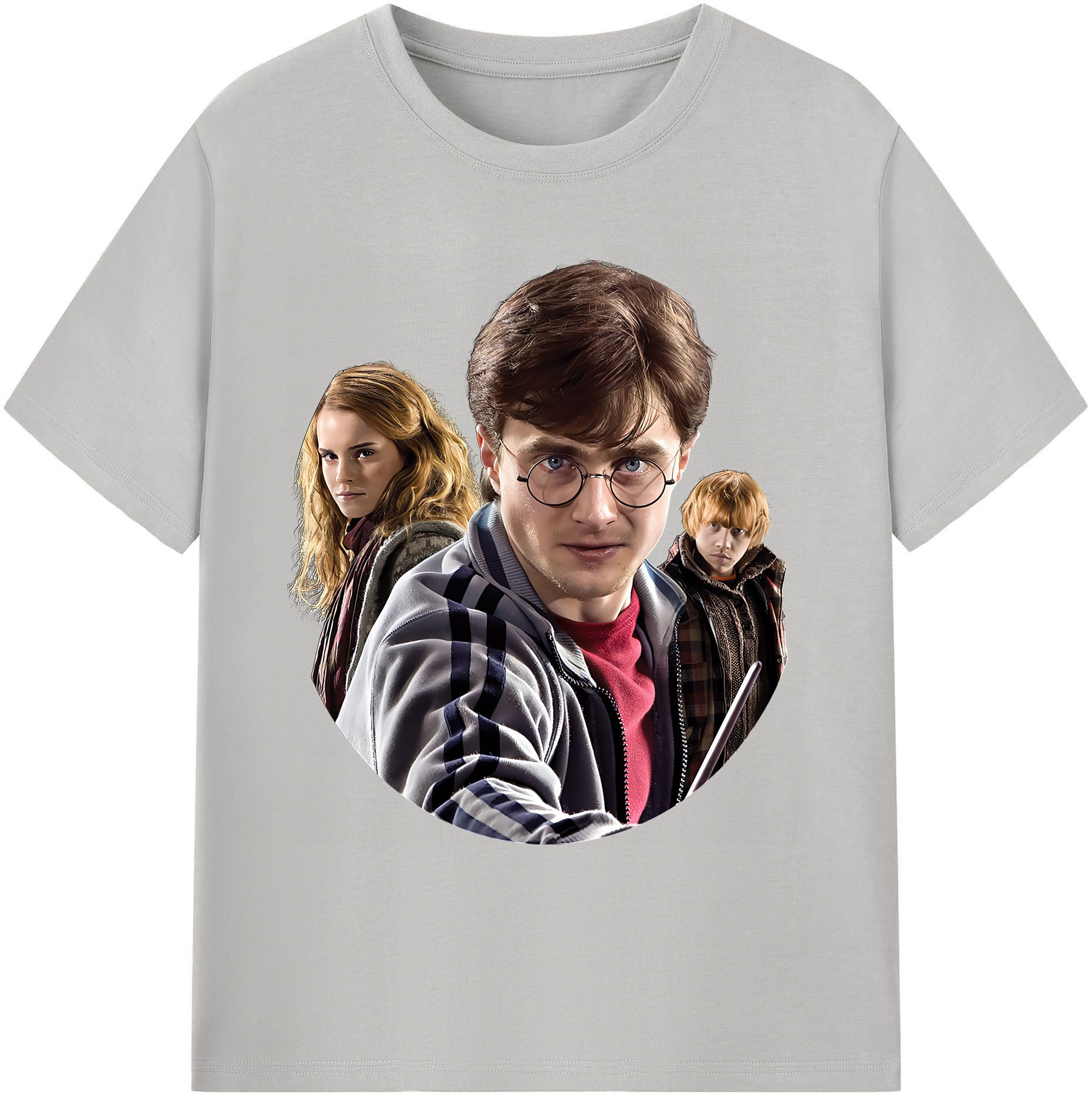 （画像用） Harry Potter ハリー・ポッターシリーズ 綿100％ メンズ半袖Tシャツ｜肌触りやわらか＆通気性