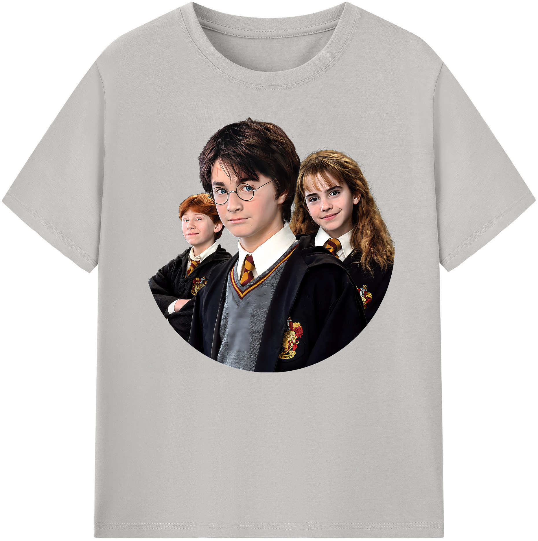 （画像用） Harry Potter ハリー・ポッターシリーズ 綿100％ メンズ半袖Tシャツ｜肌触りやわらか＆通気性