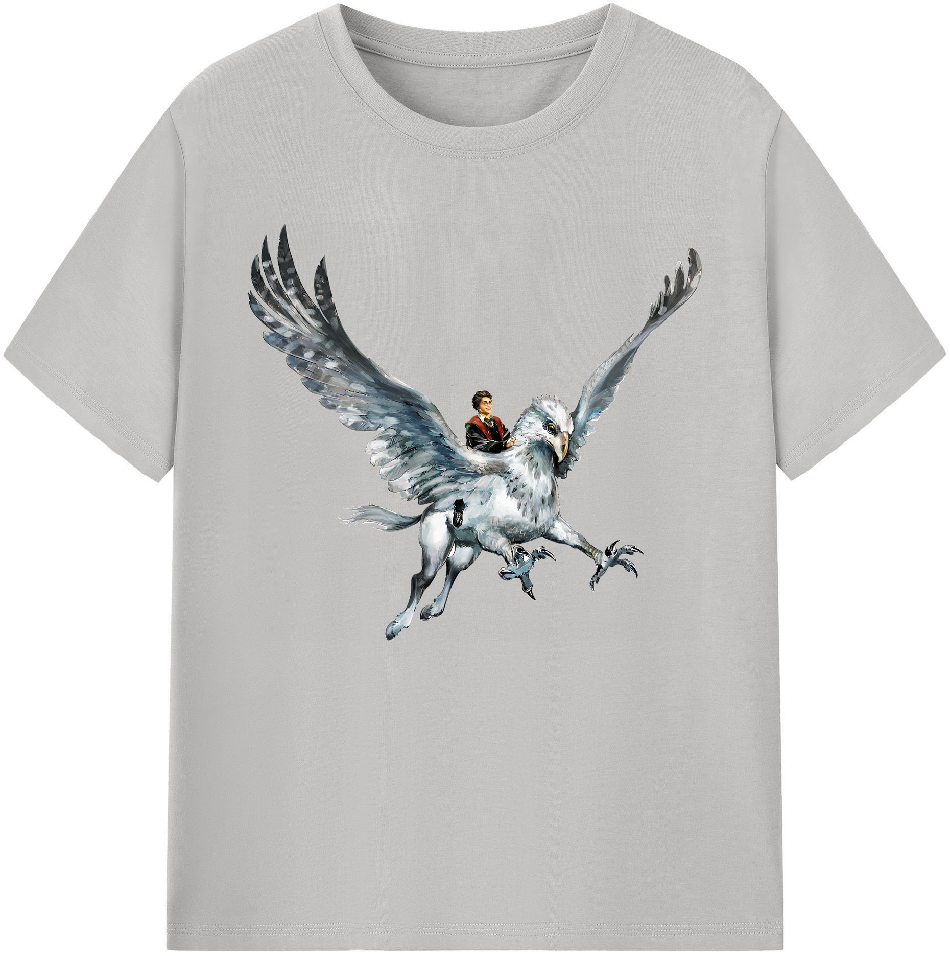 （画像用） Harry Potter ハリー・ポッターシリーズ 綿100％ メンズ半袖Tシャツ｜肌触りやわらか＆通気性