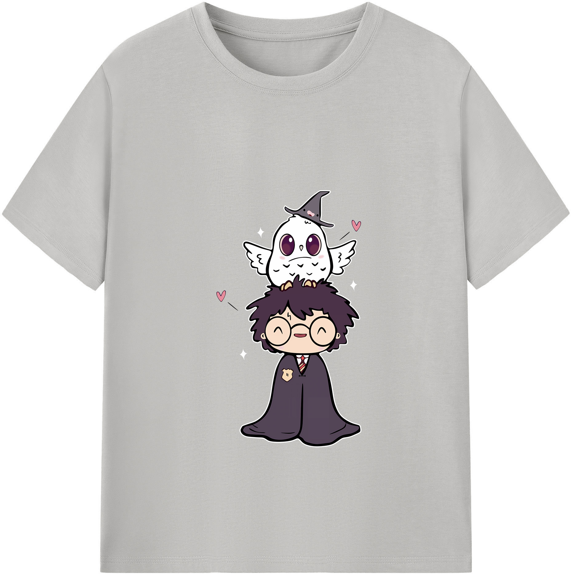 （画像用） Harry Potter ハリー・ポッターシリーズ 綿100％ メンズ半袖Tシャツ｜肌触りやわらか＆通気性