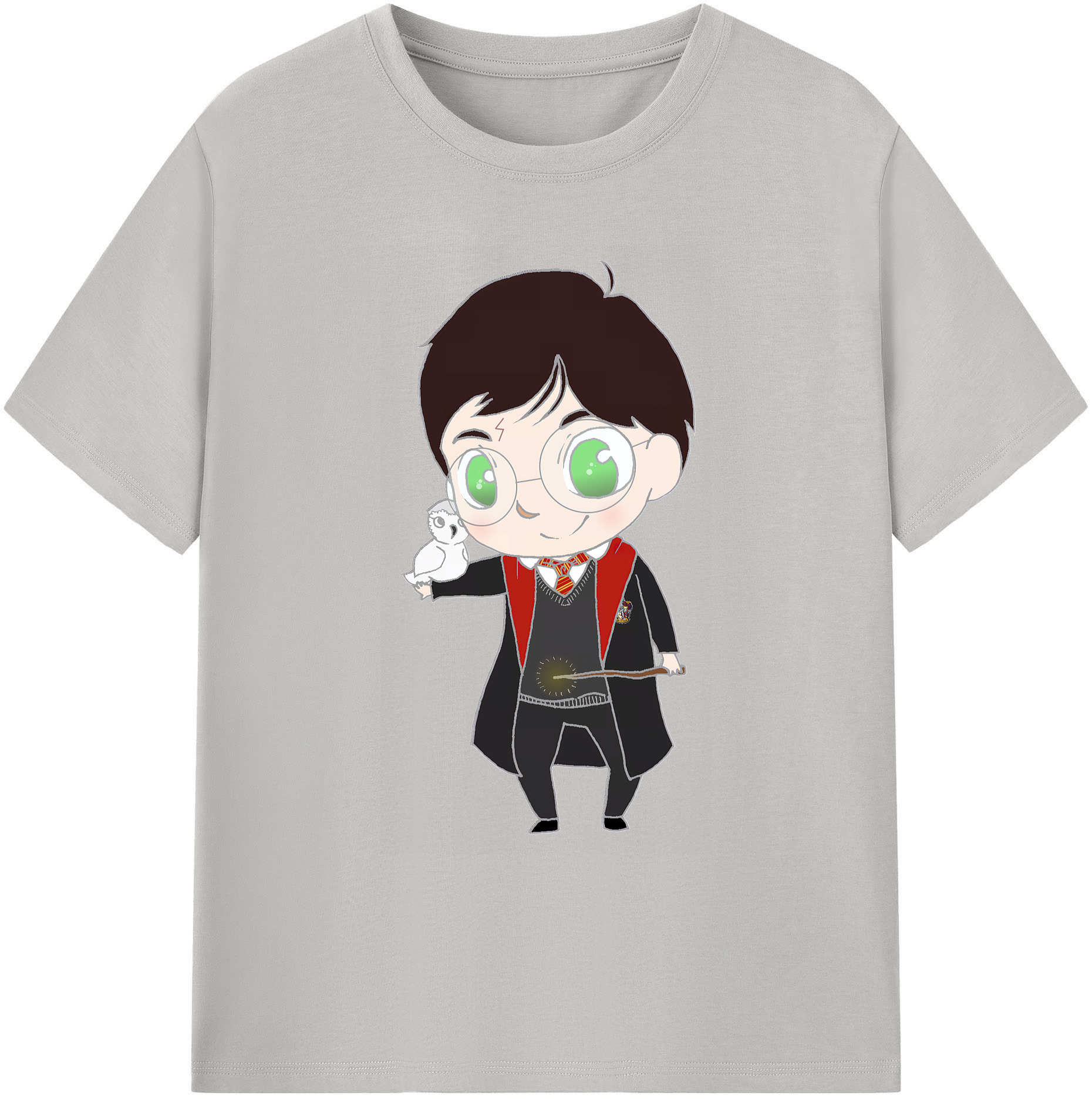 （画像用） Harry Potter ハリー・ポッターシリーズ 綿100％ メンズ半袖Tシャツ｜肌触りやわらか＆通気性