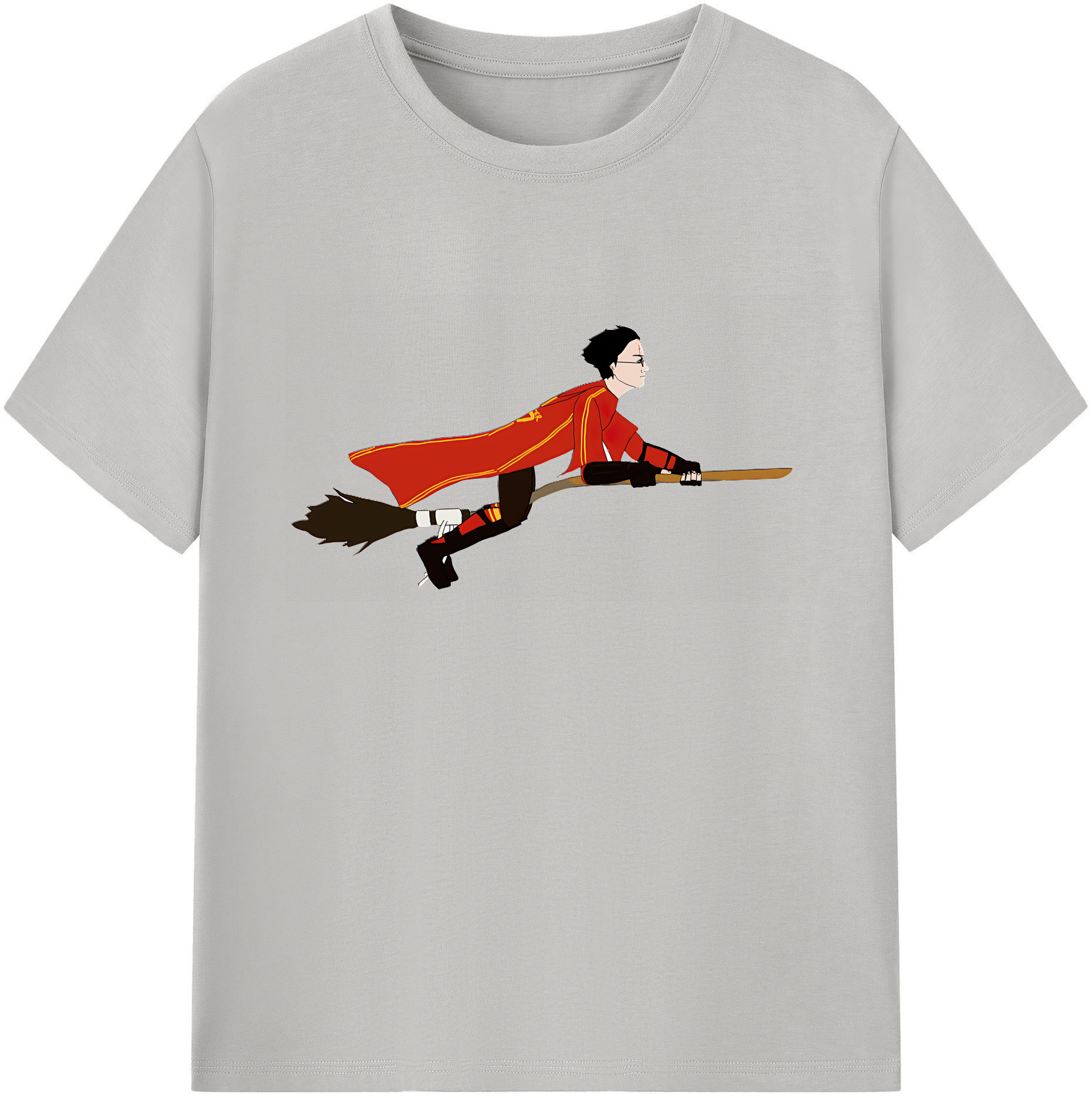 （画像用） Harry Potter ハリー・ポッターシリーズ 綿100％ メンズ半袖Tシャツ｜肌触りやわらか＆通気性