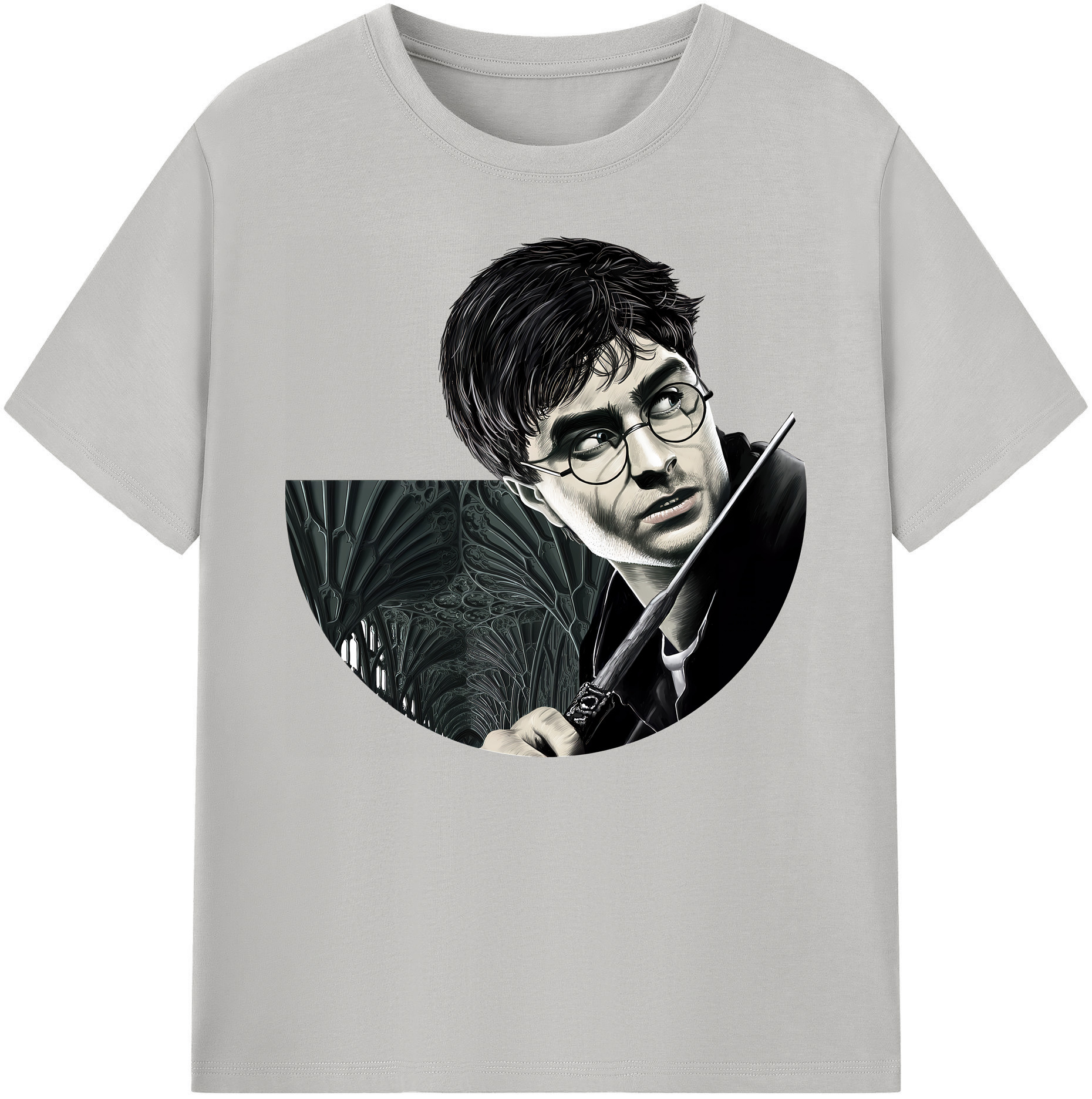 （画像用） Harry Potter ハリー・ポッターシリーズ 綿100％ メンズ半袖Tシャツ｜肌触りやわらか＆通気性