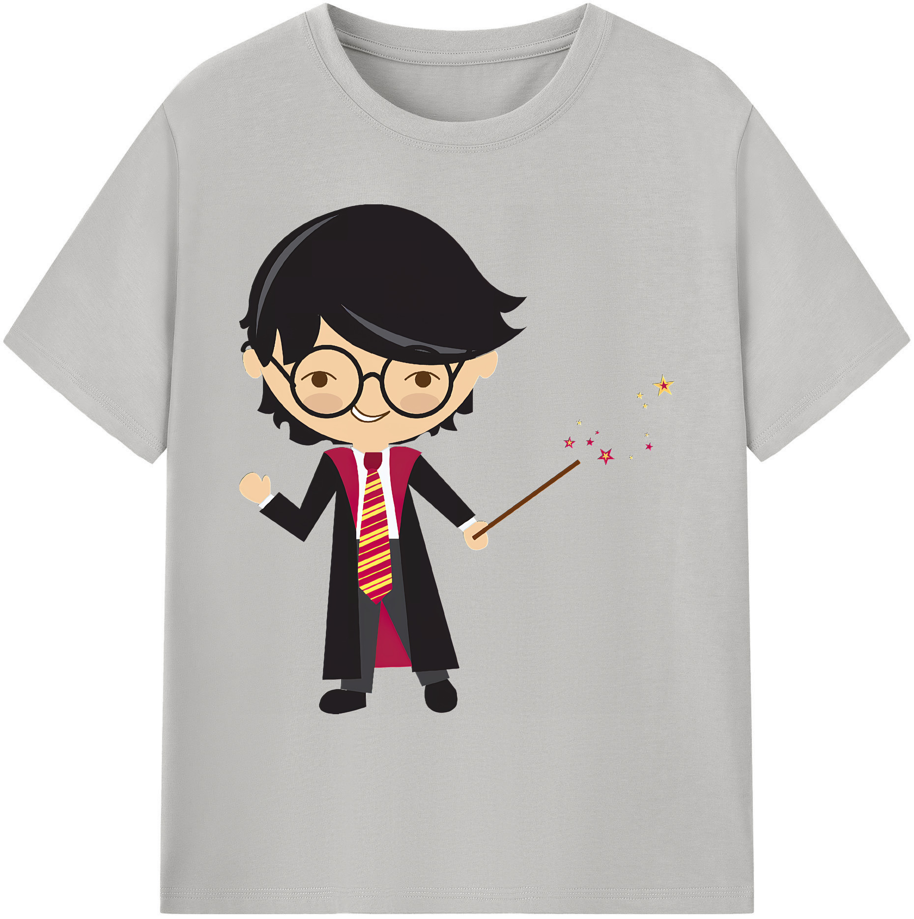 （画像用） Harry Potter ハリー・ポッターシリーズ 綿100％ メンズ半袖Tシャツ｜肌触りやわらか＆通気性