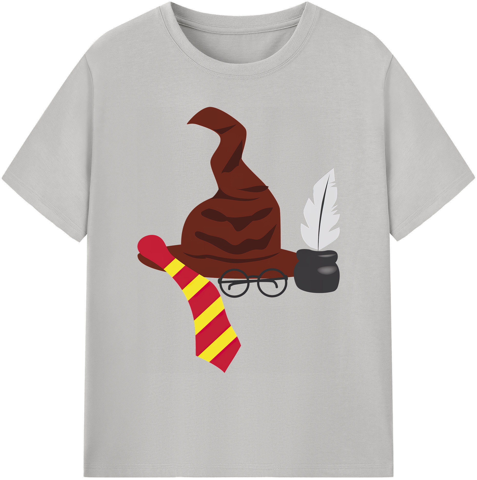 （画像用） Harry Potter ハリー・ポッターシリーズ 綿100％ メンズ半袖Tシャツ｜肌触りやわらか＆通気性