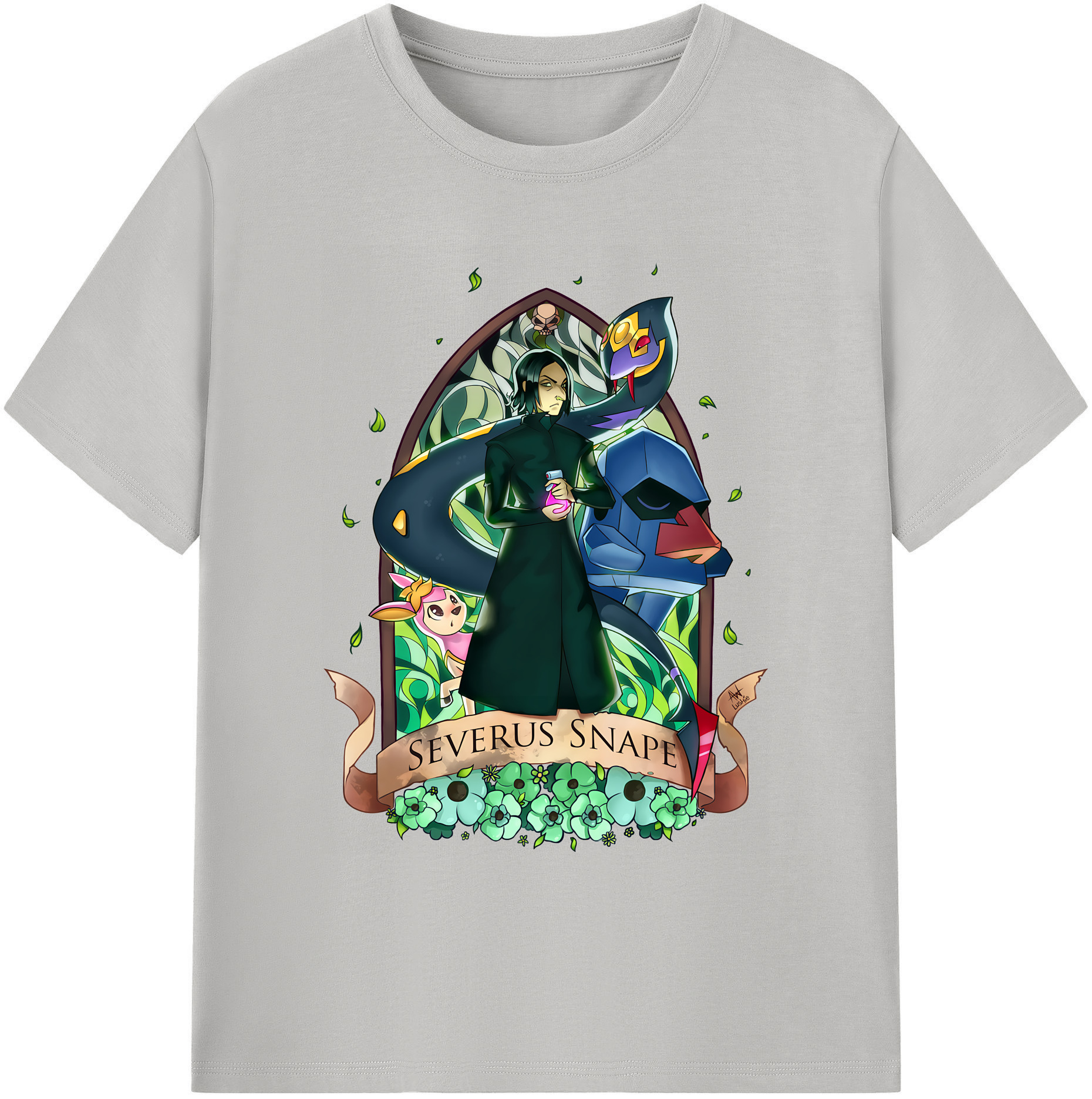 （画像用） Harry Potter ハリー・ポッターシリーズ 綿100％ メンズ半袖Tシャツ｜肌触りやわらか＆通気性