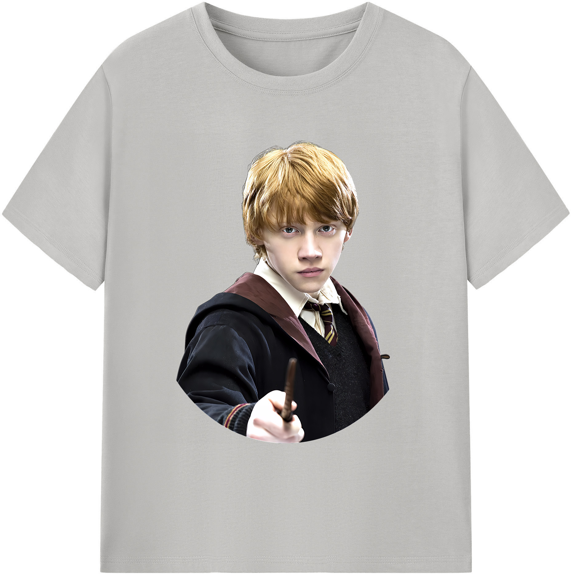 （画像用） Harry Potter ハリー・ポッターシリーズ 綿100％ メンズ半袖Tシャツ｜肌触りやわらか＆通気性