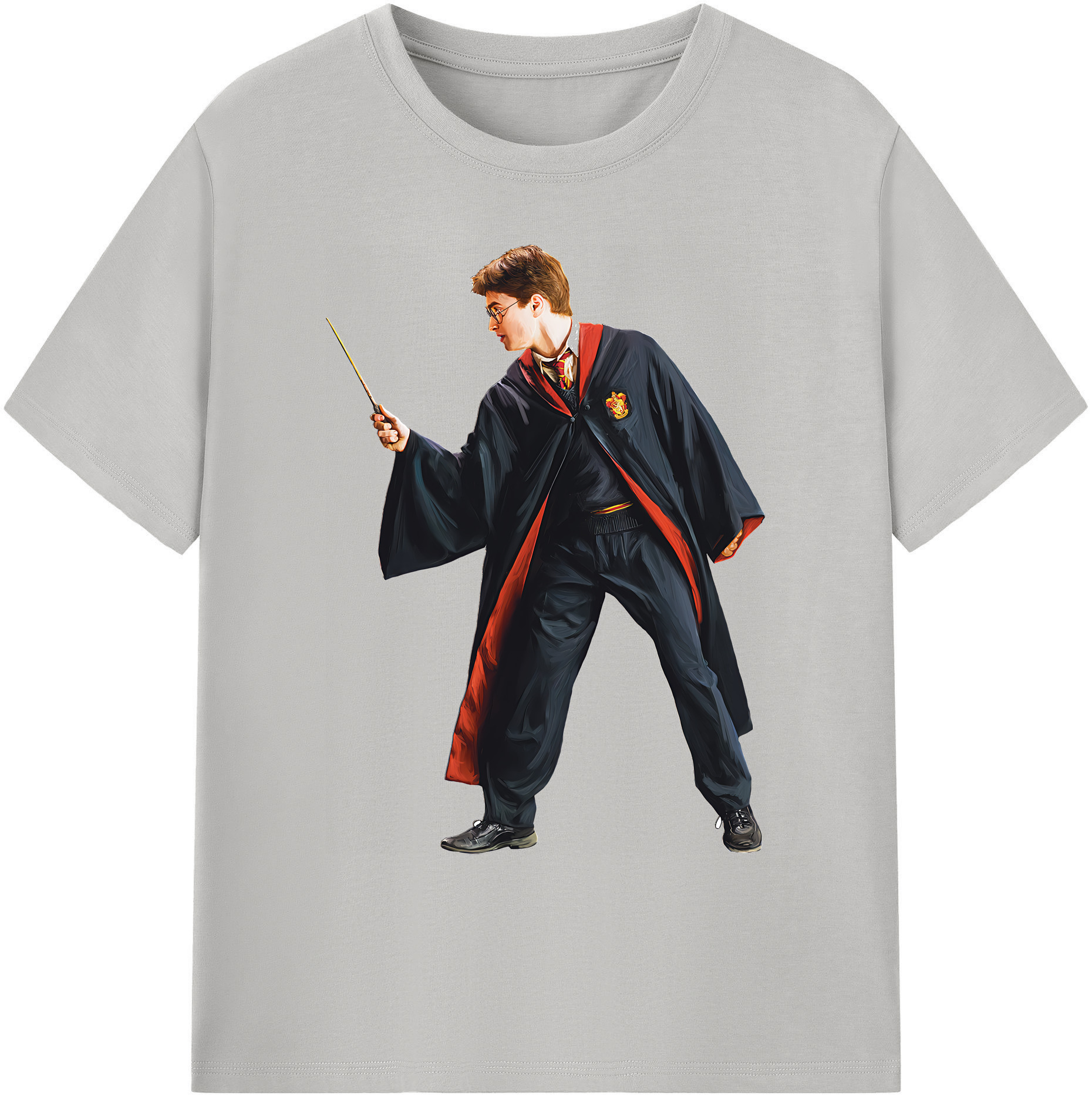 （画像用） Harry Potter ハリー・ポッターシリーズ 綿100％ メンズ半袖Tシャツ｜肌触りやわらか＆通気性