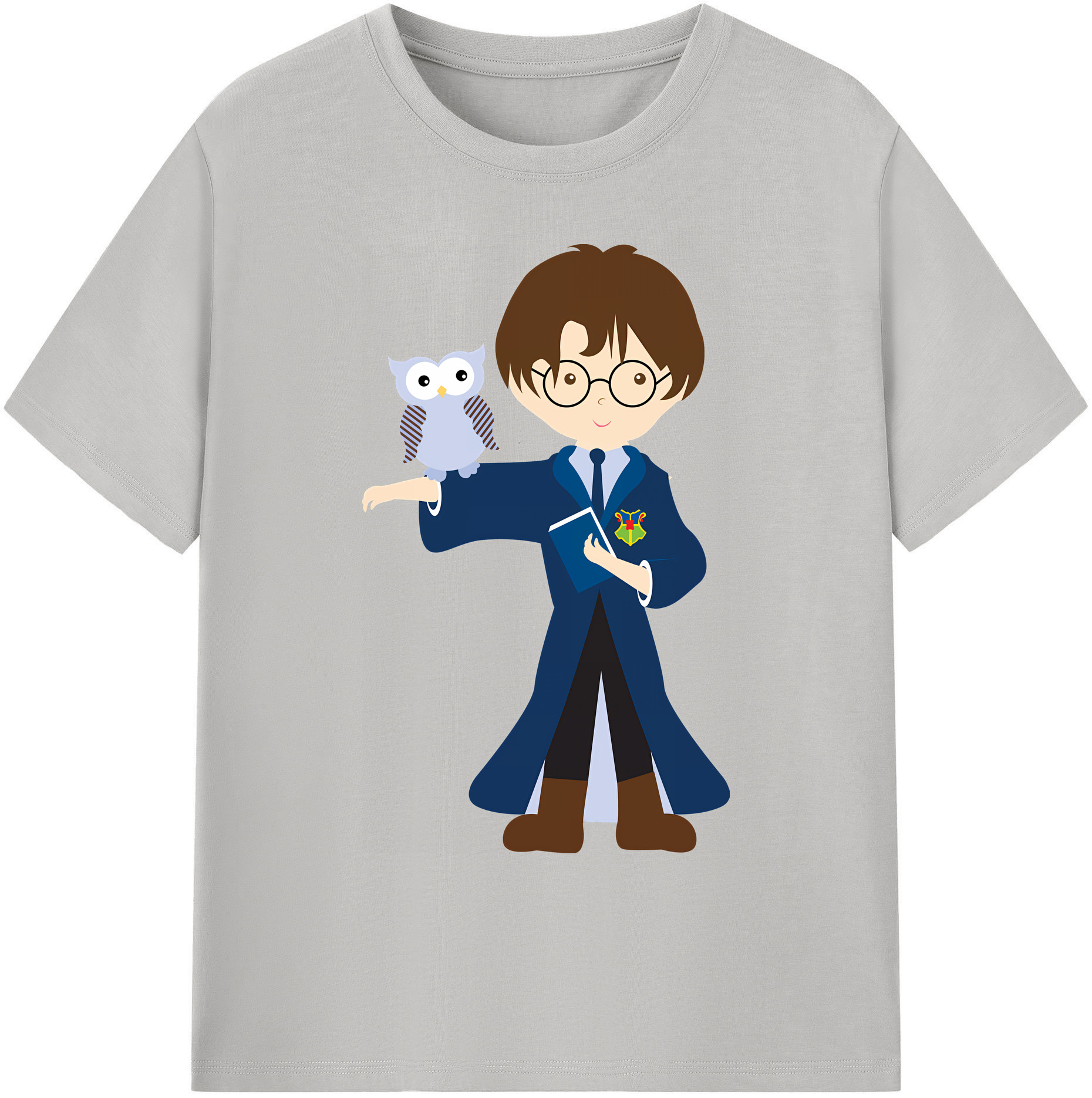 （画像用） Harry Potter ハリー・ポッターシリーズ 綿100％ メンズ半袖Tシャツ｜肌触りやわらか＆通気性