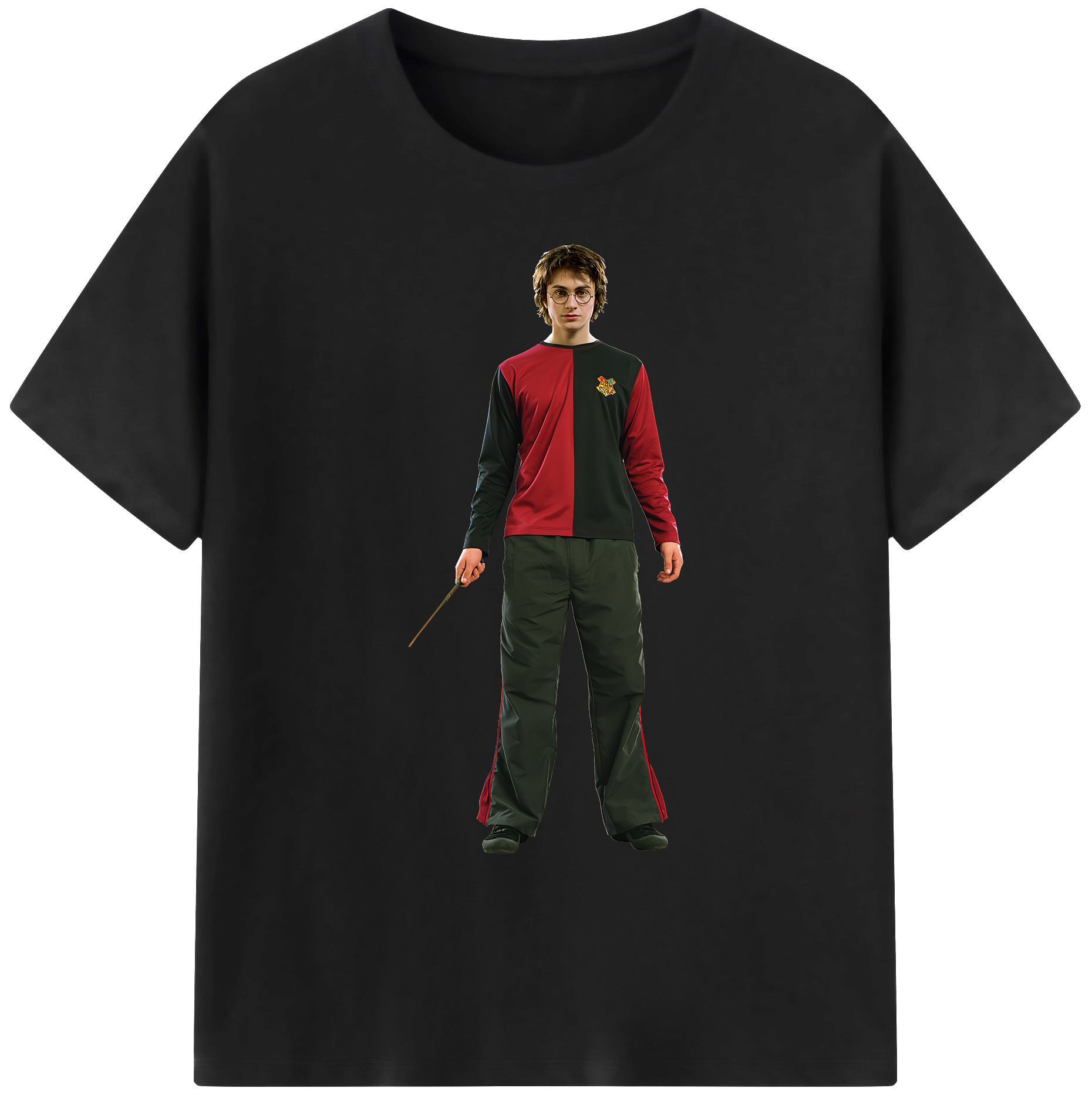 （画像用） Harry Potter ハリー・ポッターシリーズ 綿100％ メンズ半袖Tシャツ｜肌触りやわらか＆通気性