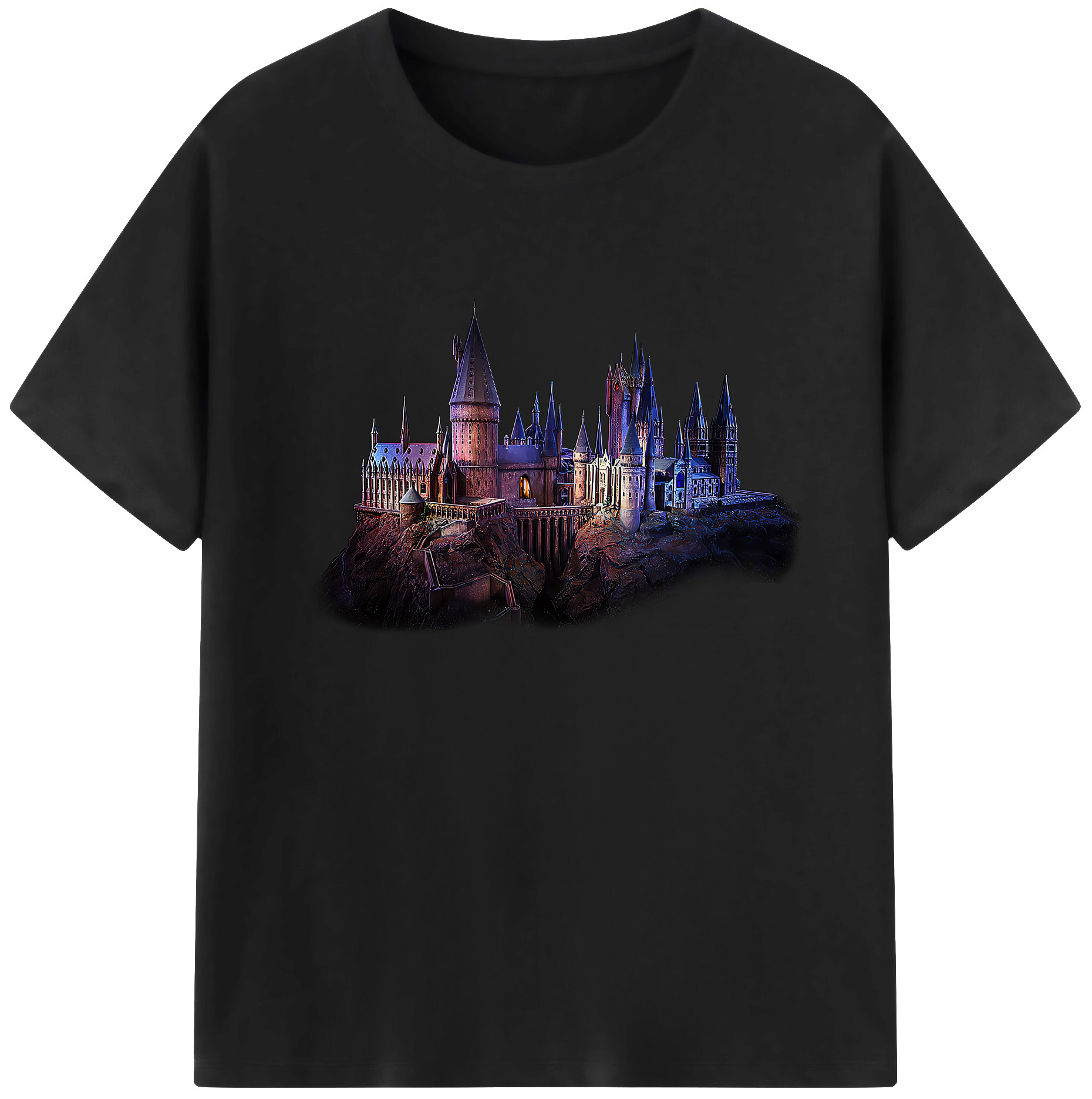 （画像用） Harry Potter ハリー・ポッターシリーズ 綿100％ メンズ半袖Tシャツ｜肌触りやわらか＆通気性